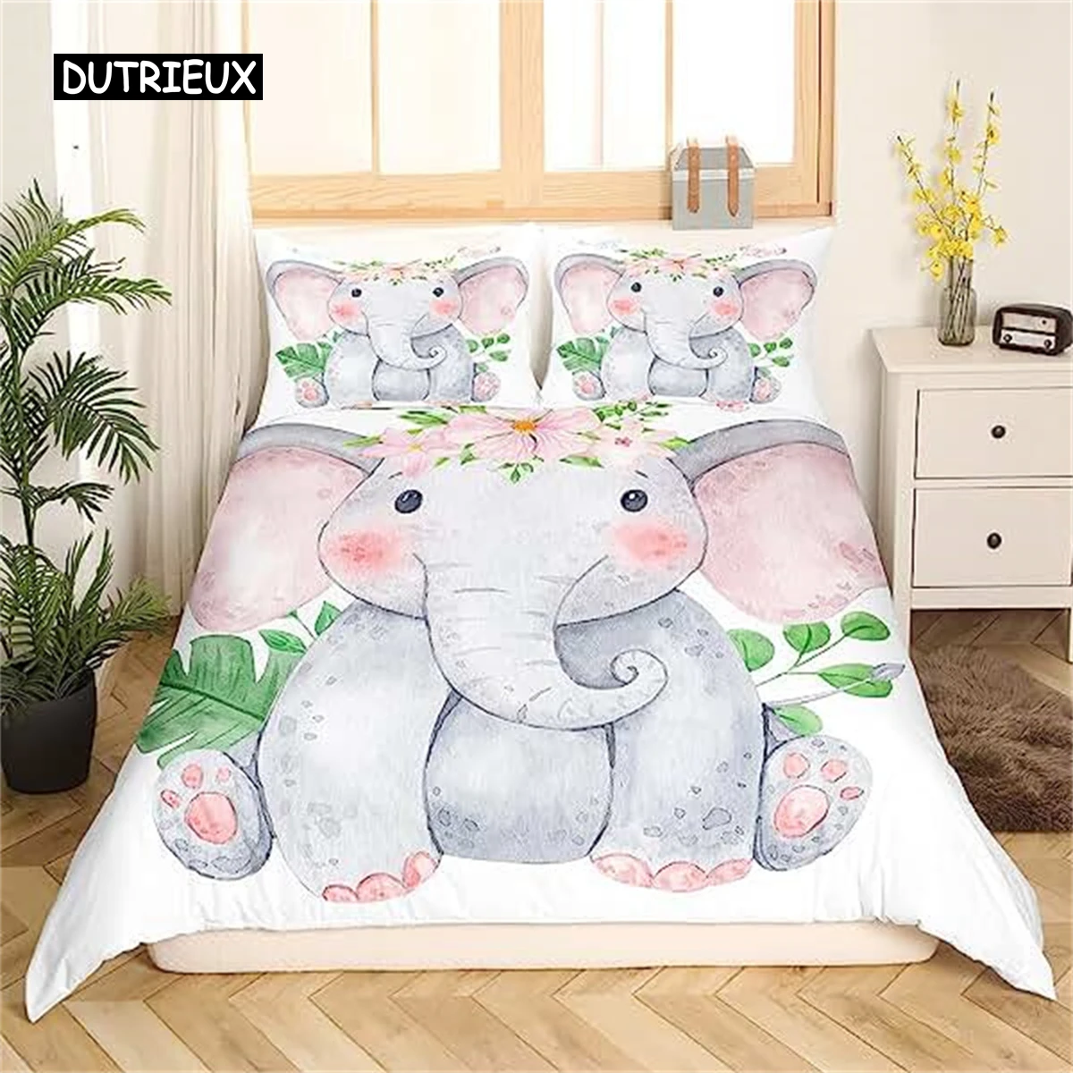 Duvet Cover Cartoon Elephant Cute Animal Girls Boys Kawaii Room Decor Flower Branches Duvet Cover Cartoon Elephant Purple Blue
Duvet Cover Cartoon Elephant Cute Animal Girls Boys Kawaii Room Decor Flower Branches Duvet Cover Cartoon Elephant Purple Blue