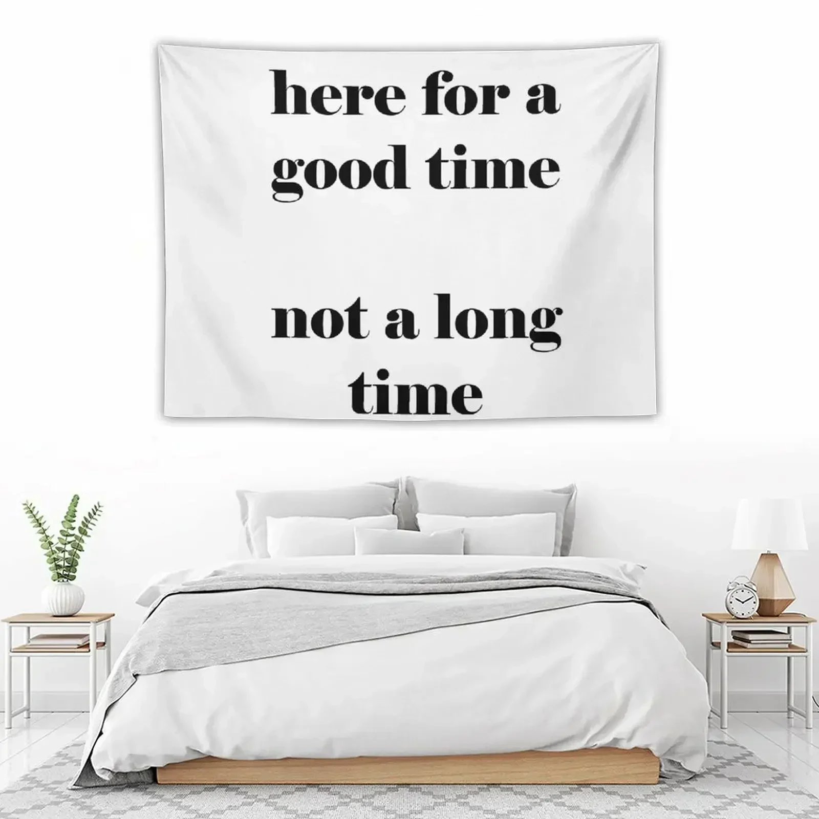 Here For a Good Time Not a Long Time Tapestry Wall Tapestries Outdoor Decor Tapestry
Here For a Good Time Not a Long Time Tapestry Wall Tapestries Outdoor Decor Tapestry