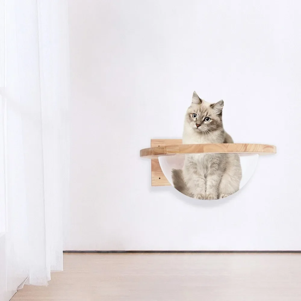 Cat Hammock Wall Mounted Cats Shelf House Pet Shelf Perch Seat for Sleeping Well
Cat Hammock Wall Mounted Cats Shelf House Pet Shelf Perch Seat for Sleeping Well