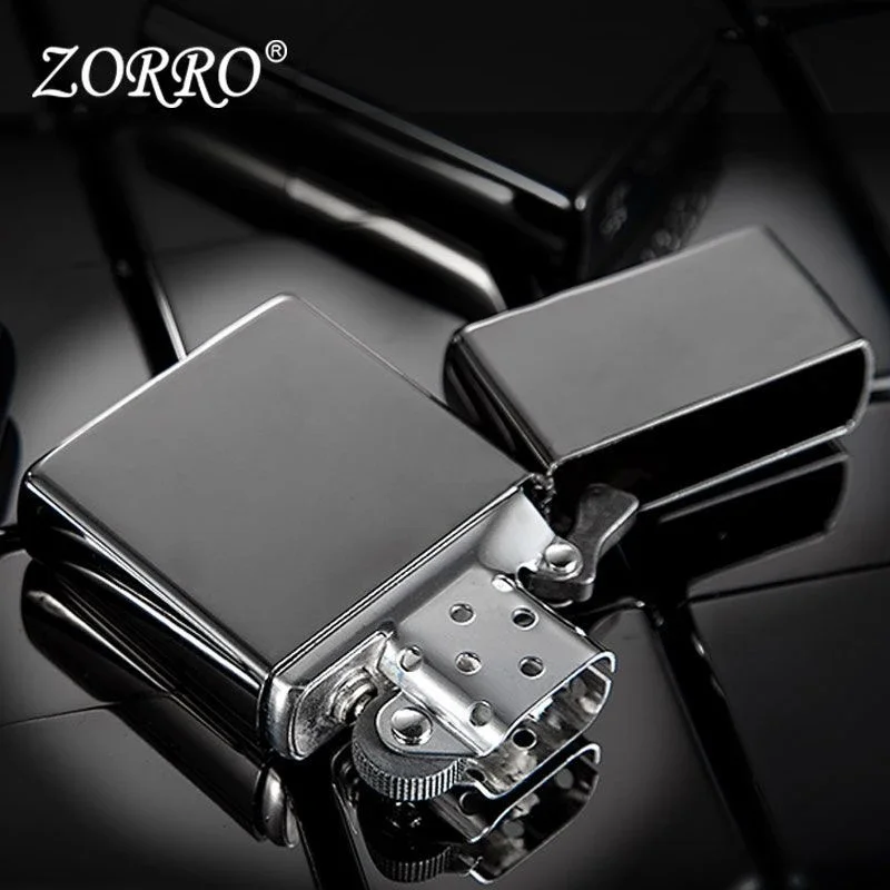 Zorro's new 902 wind-proof butane lighter brass inflatable lighter retro frosted wheel lighter men's gift smoking ignition tool.
Zorro's new 902 wind-proof butane lighter brass inflatable lighter retro frosted wheel lighter men's gift smoking ignition tool.