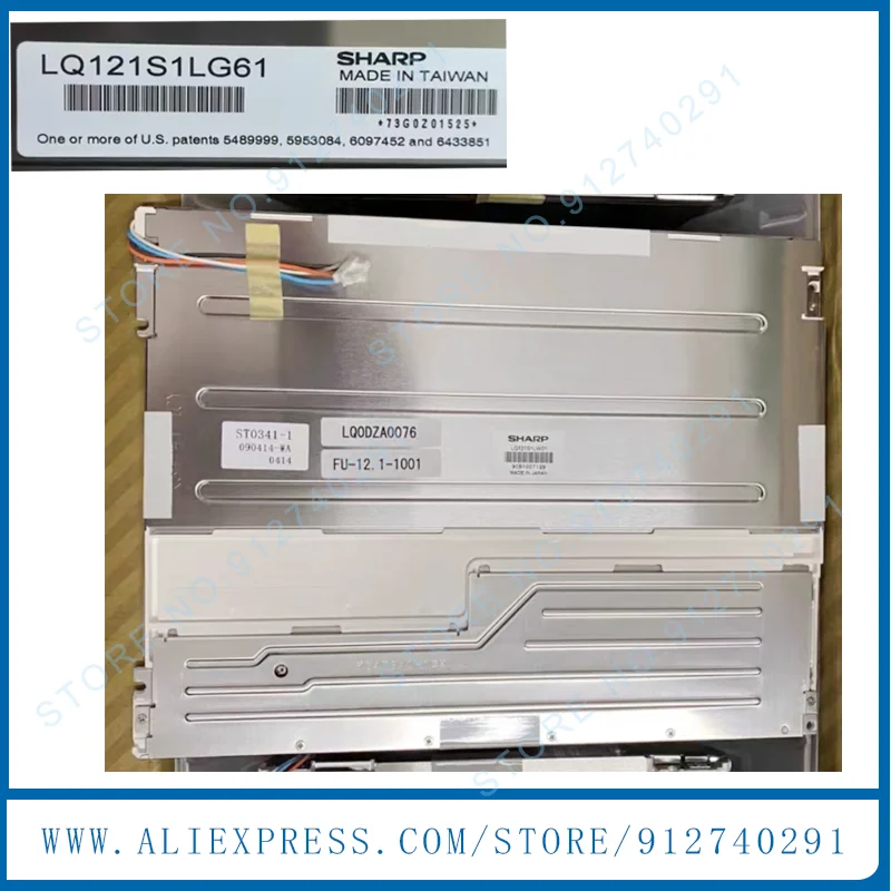 LQ121S1LG61 LQ121S1LW01 ST0299-1 Original 12.1 Inch LQ121S1LW01 LQ121S1LG61 Industrial TFT LCD Display Screen Panel
LQ121S1LG61 LQ121S1LW01 ST0299-1 Original 12.1 Inch LQ121S1LW01 LQ121S1LG61 Industrial TFT LCD Display Screen Panel
