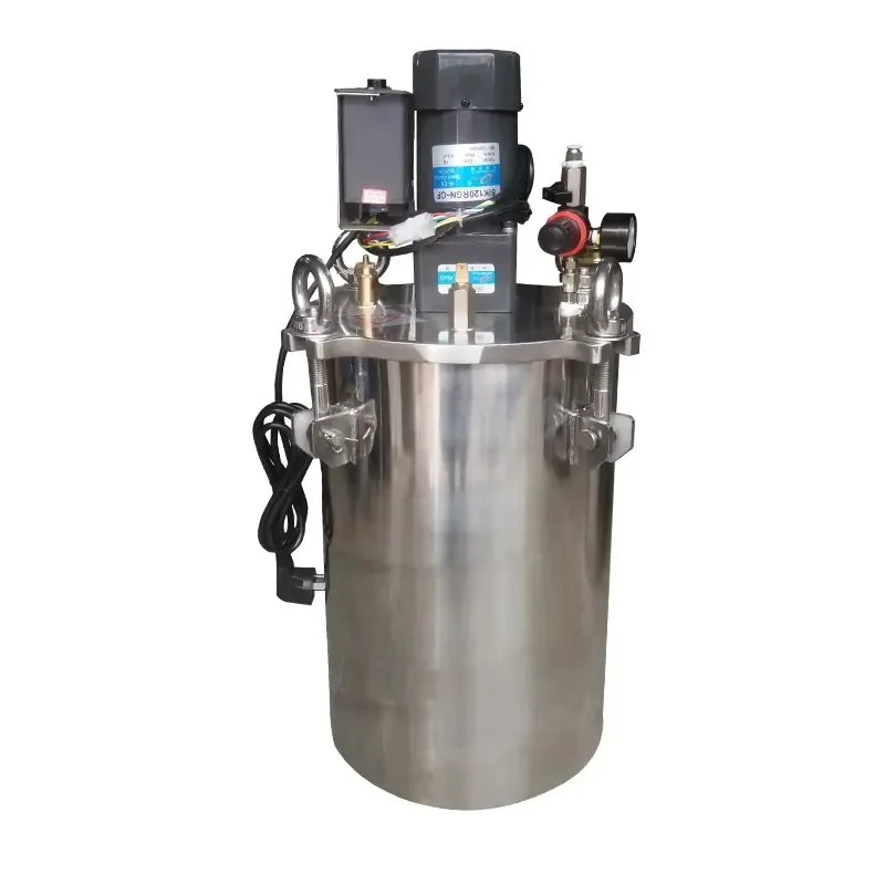 Factory Direct 60L 120W 304 Stainless Steel Pressure Reactor Vessel with Electric Mixer High-quality Stainless Steel Product
Factory Direct 60L 120W 304 Stainless Steel Pressure Reactor Vessel with Electric Mixer High-quality Stainless Steel Product