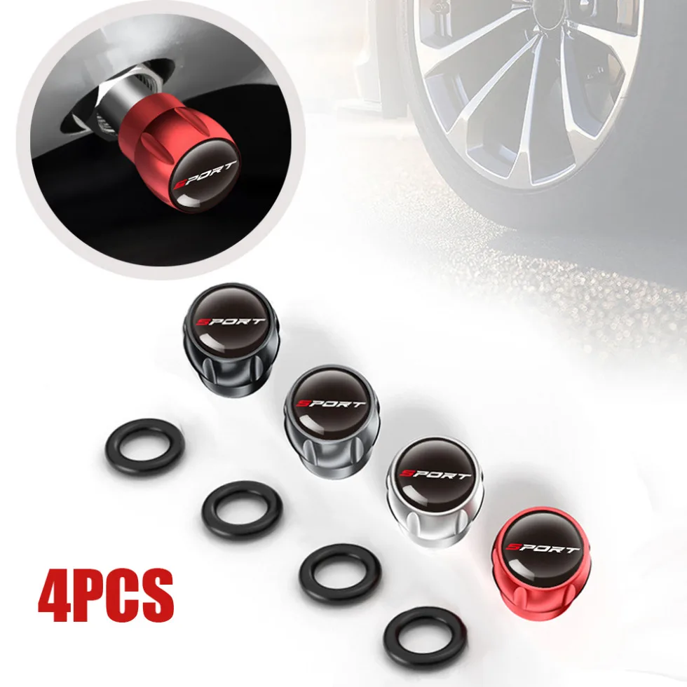 4pcs Car Tire Valve Stem Decoration Caps Sport Styling Universal Car Wheel Rim Valve Dustproof Cover Auto Exterior Accessories
4pcs Car Tire Valve Stem Decoration Caps Sport Styling Universal Car Wheel Rim Valve Dustproof Cover Auto Exterior Accessories
