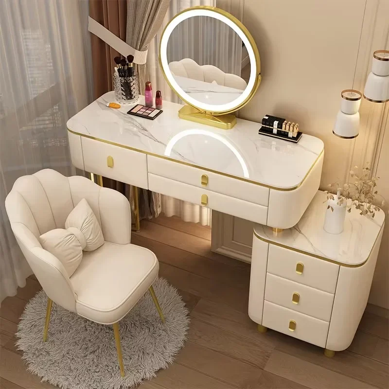 Mirror Modern Vanity Table Nordic Girls Dresse Drawer Vanity Table Storageluxury Tocador De Maquillaje Bedroom Furniture
Mirror Modern Vanity Table Nordic Girls Dresse Drawer Vanity Table Storageluxury Tocador De Maquillaje Bedroom Furniture