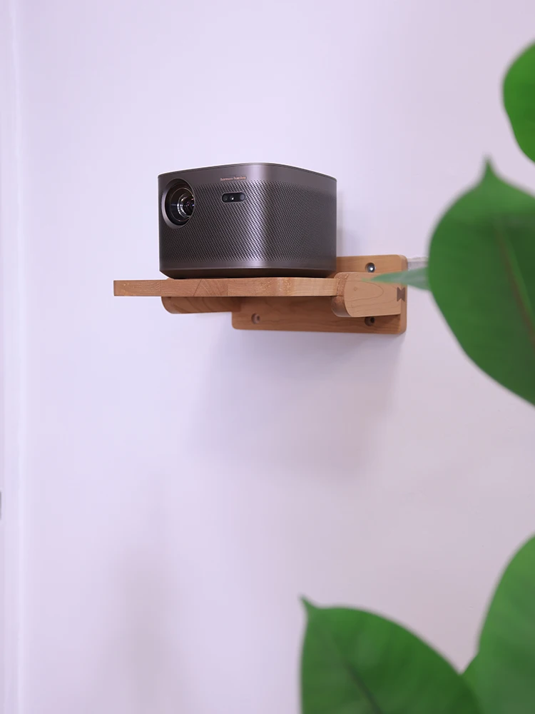 Black Walnut Wood Projector Stand Wall Mounted Shelf Audio Router Camera Display Rack Modern Simple Style Home Furniture
Black Walnut Wood Projector Stand Wall Mounted Shelf Audio Router Camera Display Rack Modern Simple Style Home Furniture