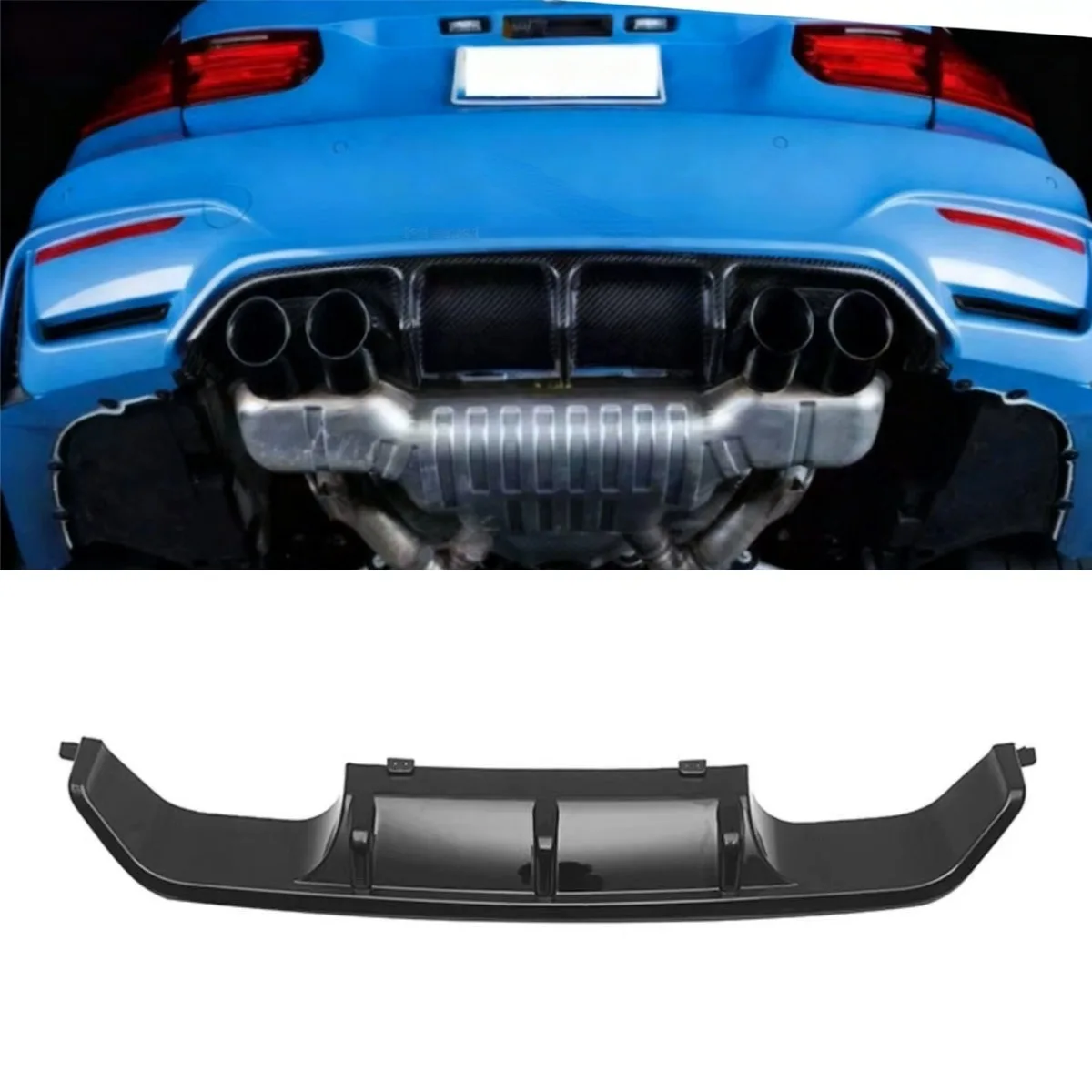 For BMW M3 F80 F82 2013-2018 Car Rear Bumper Spoiler Lip Diffuser Modification Part Bumper Guard Protector Cover Car Accessories
For BMW M3 F80 F82 2013-2018 Car Rear Bumper Spoiler Lip Diffuser Modification Part Bumper Guard Protector Cover Car Accessories