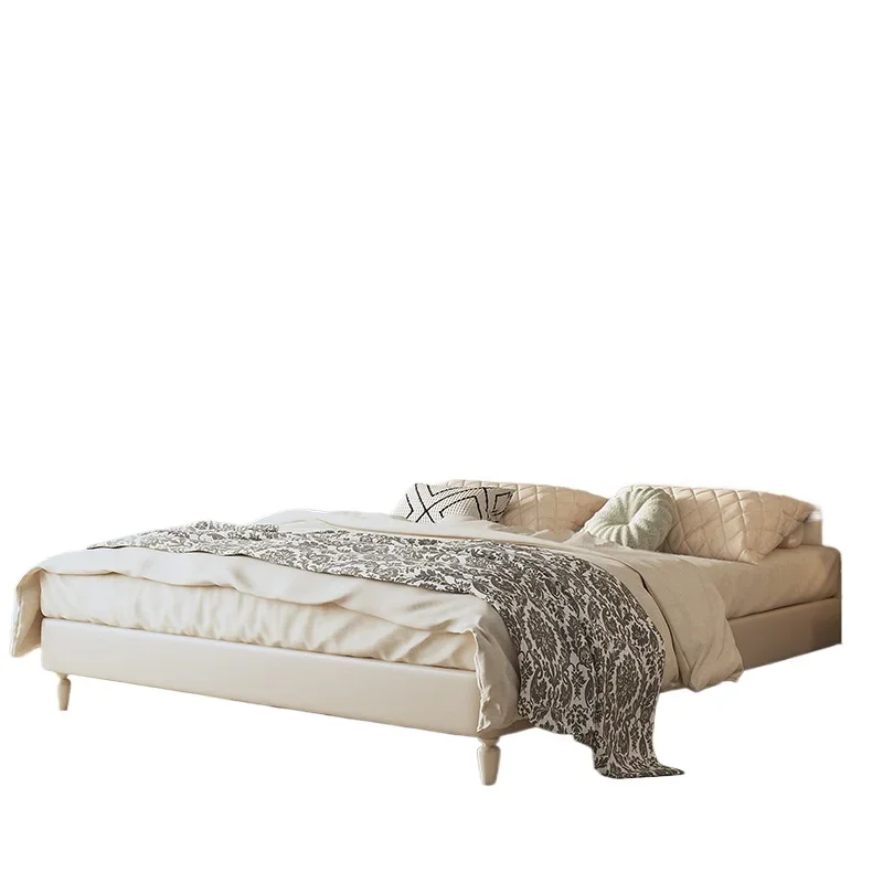 Leather bed, light luxury master bedroom, large bed, 1.8 meters, 1.5 double princess wedding bed
Leather bed, light luxury master bedroom, large bed, 1.8 meters, 1.5 double princess wedding bed