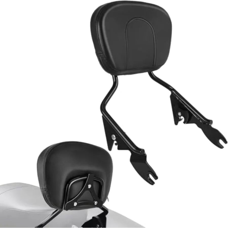 Sissy Bar for Harley Davidson Touring motorcycles, detachable passenger backrest in black steel for Street Glide, Road Glide, R
Sissy Bar for Harley Davidson Touring motorcycles, detachable passenger backrest in black steel for Street Glide, Road Glide, R