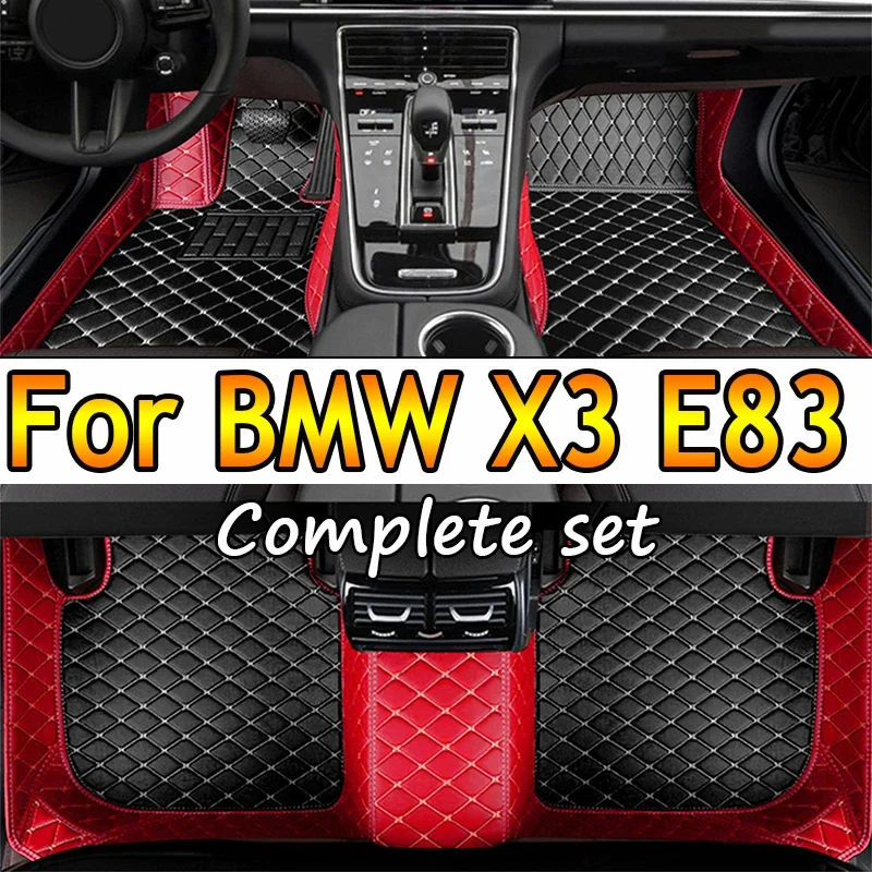 Custom 3D Car Floor Mats for BMW X3 E83 2003-2010 F25 2011-2017 G01 2018-2023 Interior Accessories Artificial Leather
Custom 3D Car Floor Mats for BMW X3 E83 2003-2010 F25 2011-2017 G01 2018-2023 Interior Accessories Artificial Leather