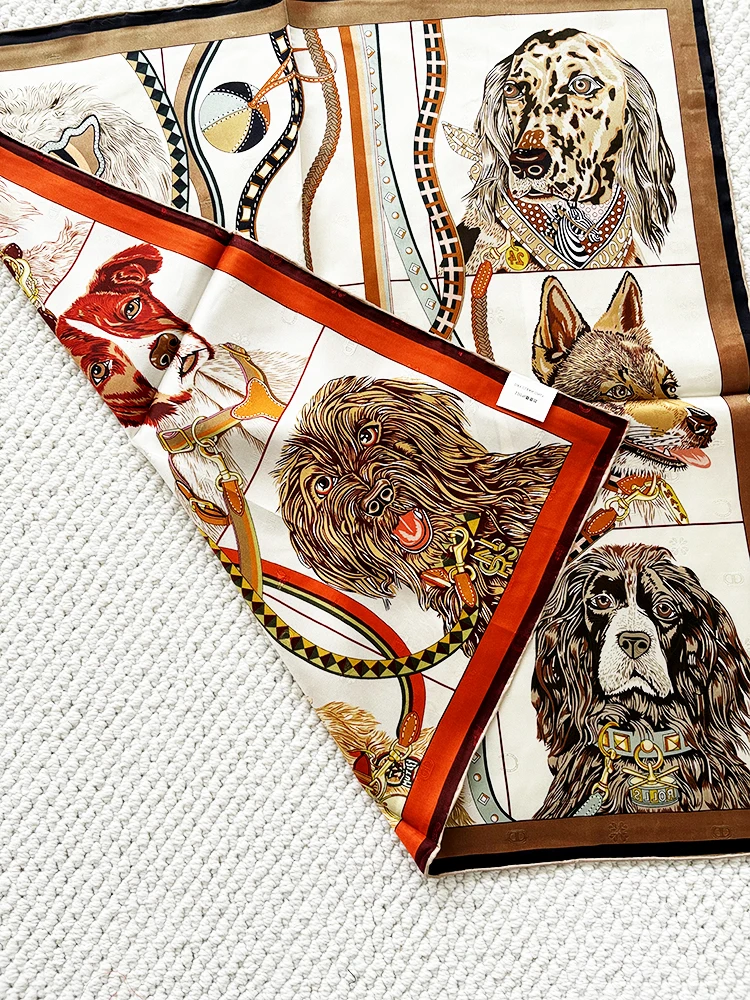 Luxury Small Silk Scarf Square Neck Bandanas Double Facd Women Scarves Hair Foulard Femme 65cm*65cm Valentine's Day Gift
Luxury Small Silk Scarf Square Neck Bandanas Double Facd Women Scarves Hair Foulard Femme 65cm*65cm Valentine's Day Gift