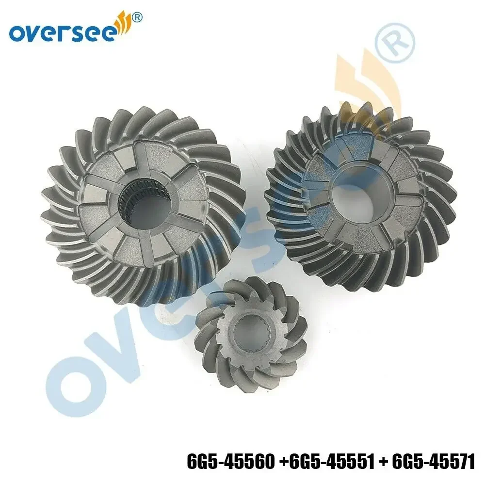6G5-45560 6G5-45551 6G5-45571 Gear Set For Yamaha 2/4T 150HP 175HP 200HP Outboard Engine Boat Motor
6G5-45560 6G5-45551 6G5-45571 Gear Set For Yamaha 2/4T 150HP 175HP 200HP Outboard Engine Boat Motor