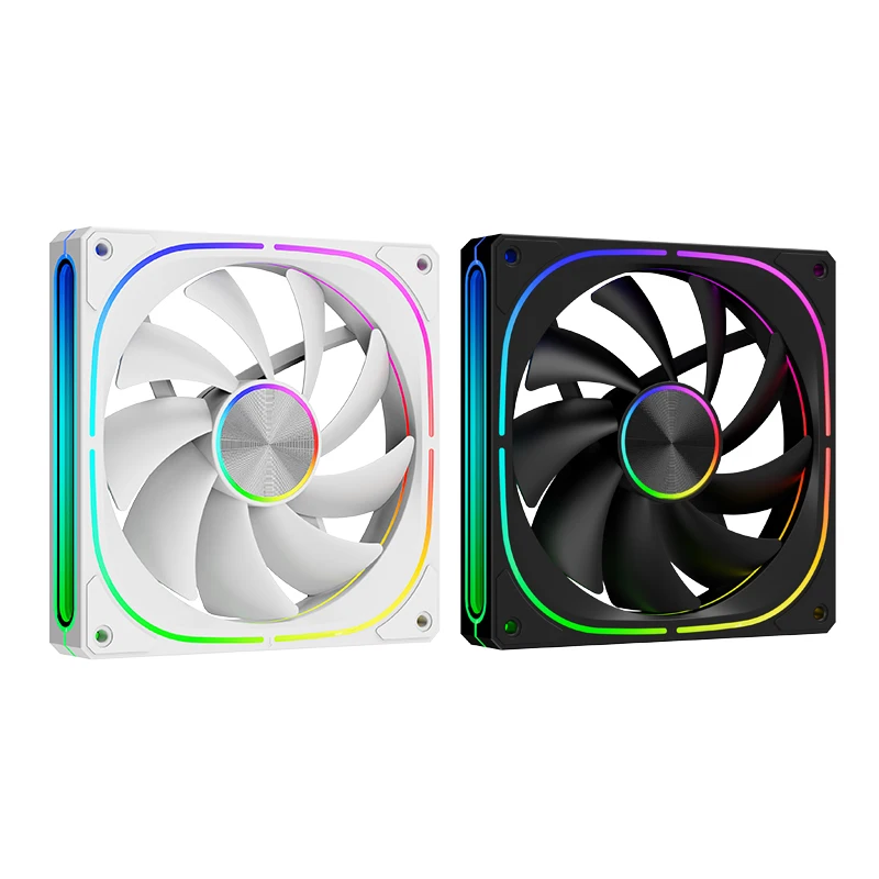 OWM Twilight PC Fan 120mm/140mm ARGB Ring Layer Lens PWM CD Pattern Quiet Cooling Fan 12V Large Air Volume Computer Case Fan
OWM Twilight PC Fan 120mm/140mm ARGB Ring Layer Lens PWM CD Pattern Quiet Cooling Fan 12V Large Air Volume Computer Case Fan