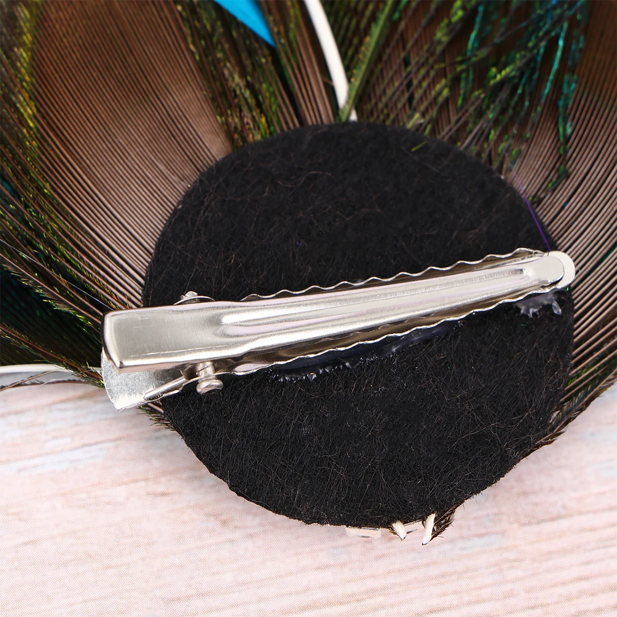Peacock Hairpin Clip Crystal Rhinestone Fascinator Lightweight Wedding Party Alligator Pin Brooch Stylish Hair Accessories
Peacock Hairpin Clip Crystal Rhinestone Fascinator Lightweight Wedding Party Alligator Pin Brooch Stylish Hair Accessories