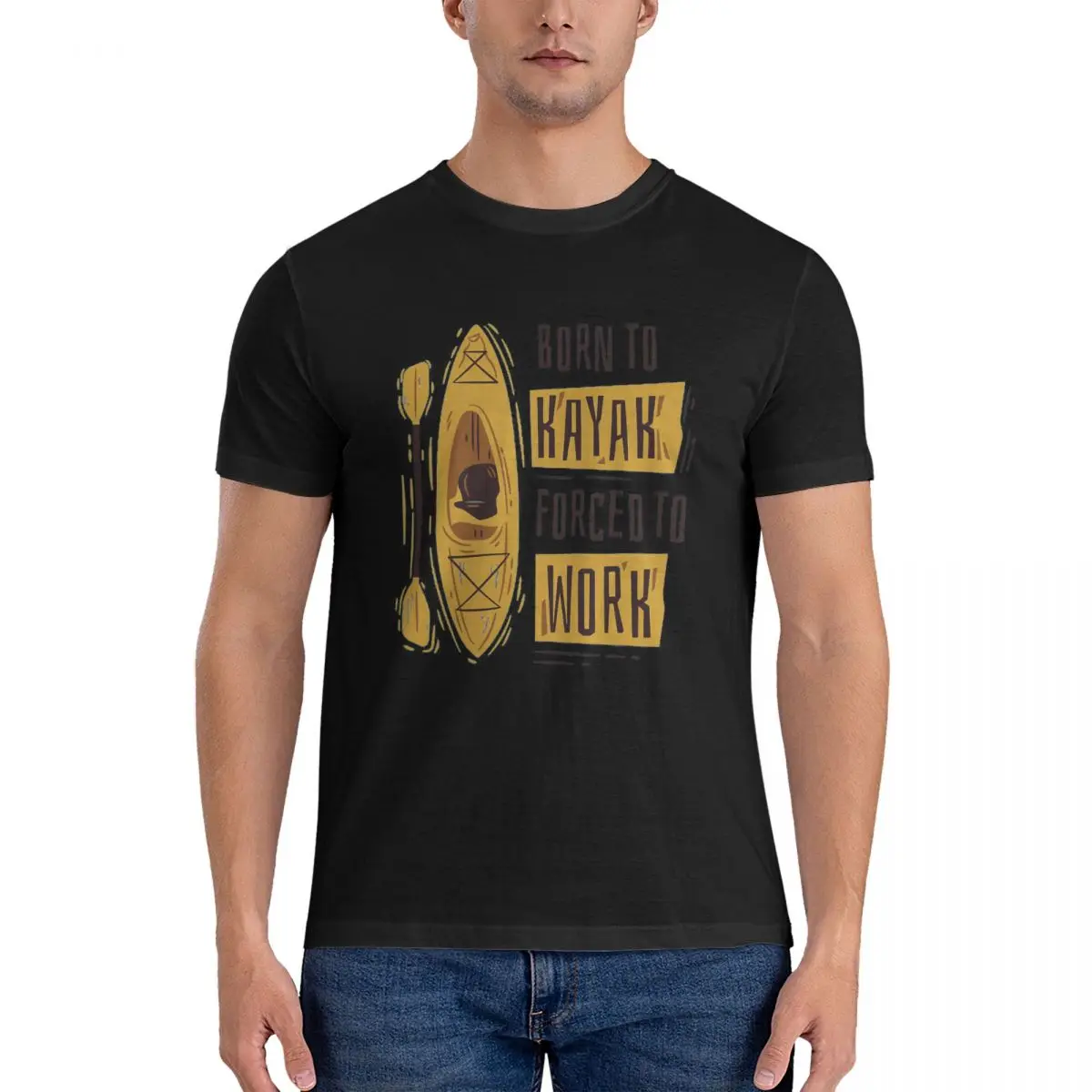 Vintage Forced To Work T-Shirt for Men Crewneck Cotton T Shirts Kayak Short Sleeve Tees Printing Clothing
Vintage Forced To Work T-Shirt for Men Crewneck Cotton T Shirts Kayak Short Sleeve Tees Printing Clothing
