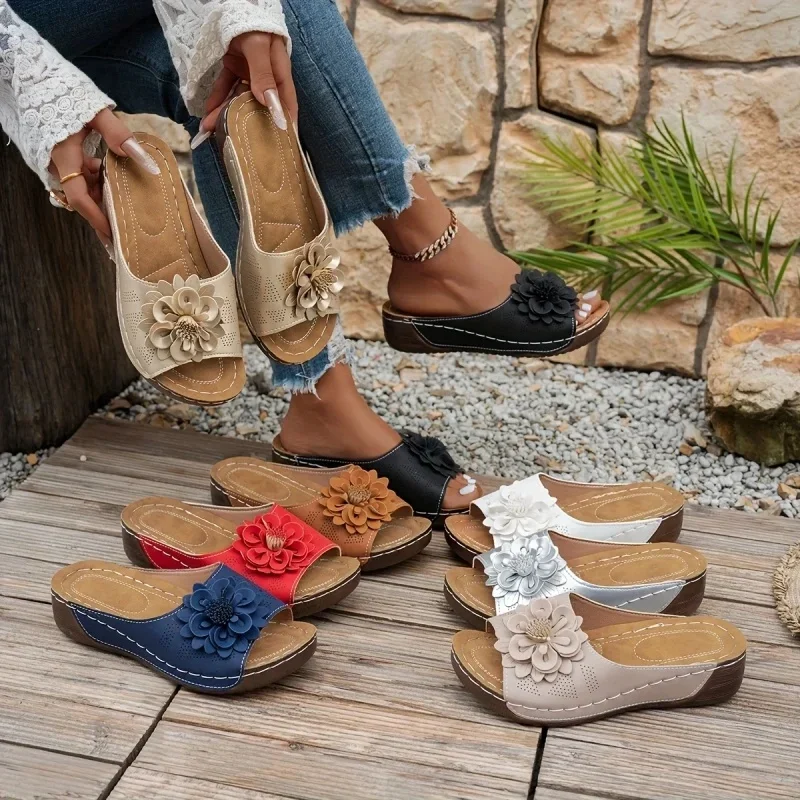 Женские тапочки, нескользящая прогулочная обувь, женские туфли без шнуровки на танкетке, новинка лета 2023, сандалии, вечерние тапочки, женская обувь, женские шлепанцы
Женские тапочки, нескользящая прогулочная обувь, женские туфли без шнуровки на танкетке, новинка лета 2023, сандалии, вечерние тапочки, женская обувь, женские шлепанцы