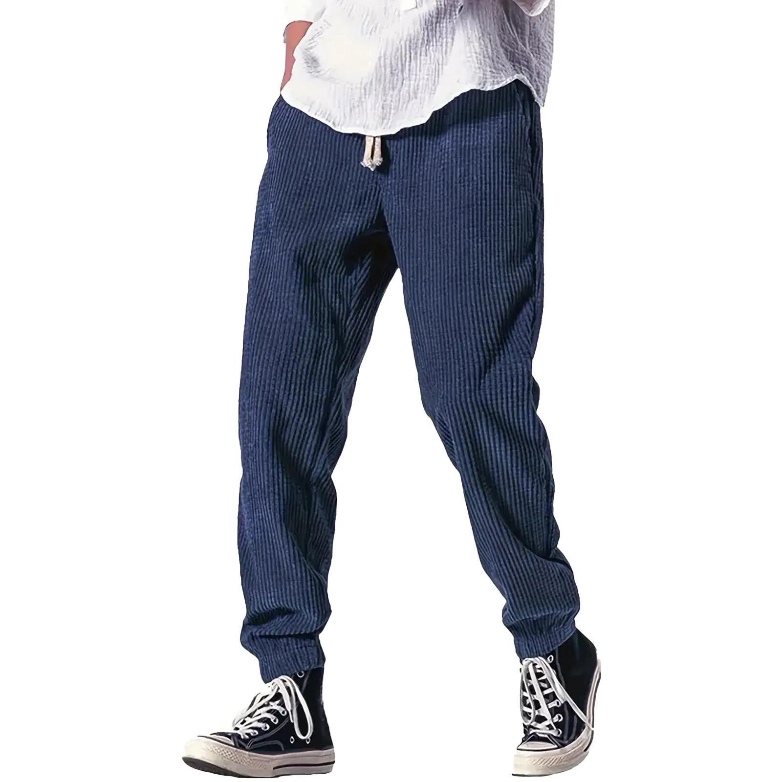 Spring Autumn Men's Waffle Pants Street Solid Color Drawstring Casual Pants Business Fashionable Comfortable Loose Trousers
Spring Autumn Men's Waffle Pants Street Solid Color Drawstring Casual Pants Business Fashionable Comfortable Loose Trousers