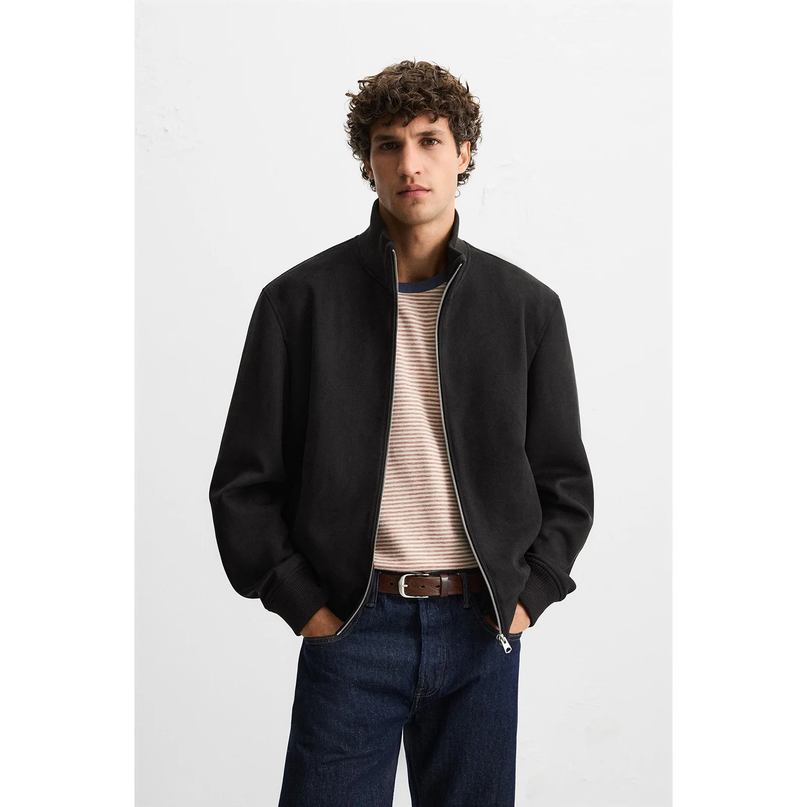 Slim Fit Straight Leg Jaet Outerwear Men's Faion New Arrival Summer 2025 Anti-Fur Leather Effect Polyester Blend Zipper C...
Slim Fit Straight Leg Jaet Outerwear Men's Faion New Arrival Summer 2025 Anti-Fur Leather Effect Polyester Blend Zipper C...