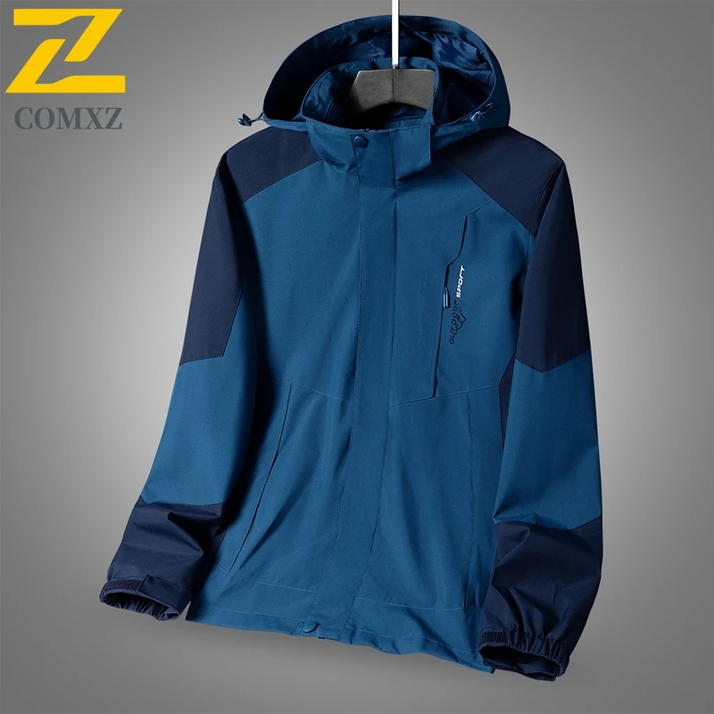 Men's Mountain Style Hooded Windbreaker Windproof Waterproof Korean Style Workwear Coat with Detachable Tactical Pockets 2025
Men's Mountain Style Hooded Windbreaker Windproof Waterproof Korean Style Workwear Coat with Detachable Tactical Pockets 2025