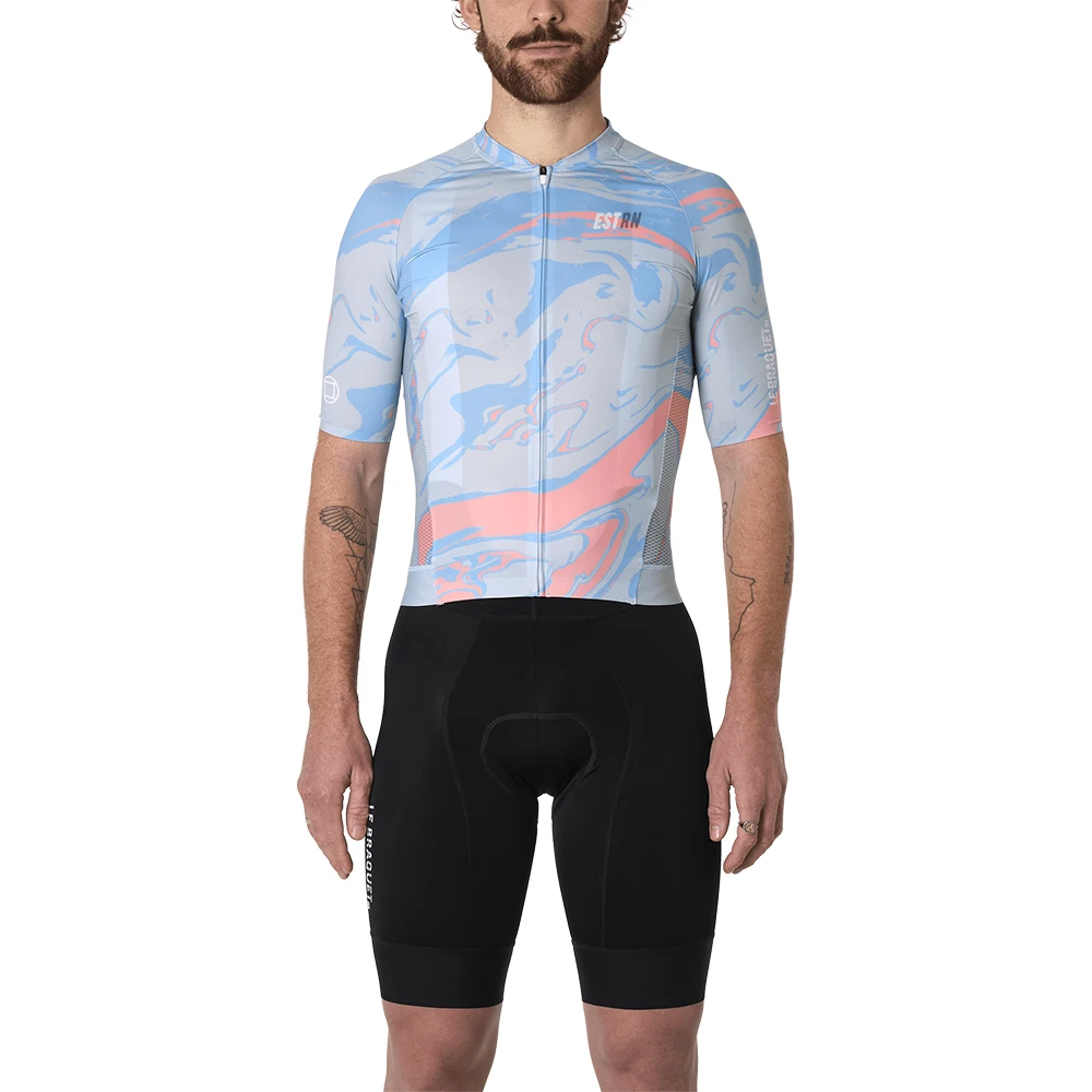 Spring and Summer Men's Short-sleeved Cycling Clothing Ocean Series Quick Dry Sweat Road Cycling Shirt Jersey Ciclismo Hombre
Spring and Summer Men's Short-sleeved Cycling Clothing Ocean Series Quick Dry Sweat Road Cycling Shirt Jersey Ciclismo Hombre