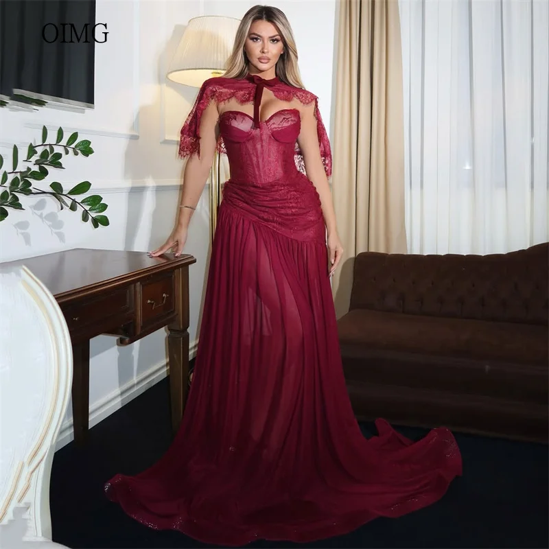 OIMG Regal Lace-detailed A Line Prom Gowns Sweetheart Neck Party Gown Floor Length Evening Dress فساتين سهرة Customize
OIMG Regal Lace-detailed A Line Prom Gowns Sweetheart Neck Party Gown Floor Length Evening Dress فساتين سهرة Customize