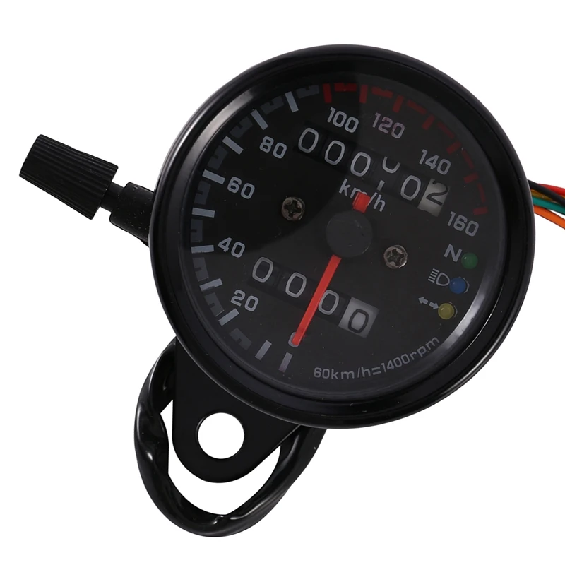 M0t-r12V Мотоцикл Спидометр 0-160 км/ч со светодиодным индикатором Одометр, Универсальный датчик Cafe Racer, Один индикатор
M0t-r12V Мотоцикл Спидометр 0-160 км/ч со светодиодным индикатором Одометр, Универсальный датчик Cafe Racer, Один индикатор