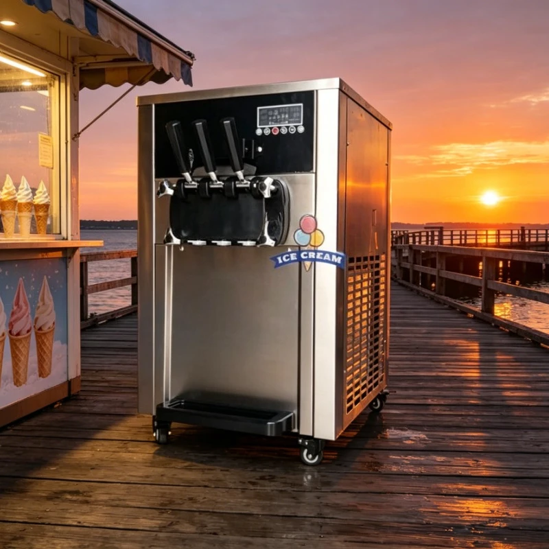 High Efficiency Commercial Ice Cream Machine Auto Dispense Ice Cream Maker for Snack Bar
High Efficiency Commercial Ice Cream Machine Auto Dispense Ice Cream Maker for Snack Bar