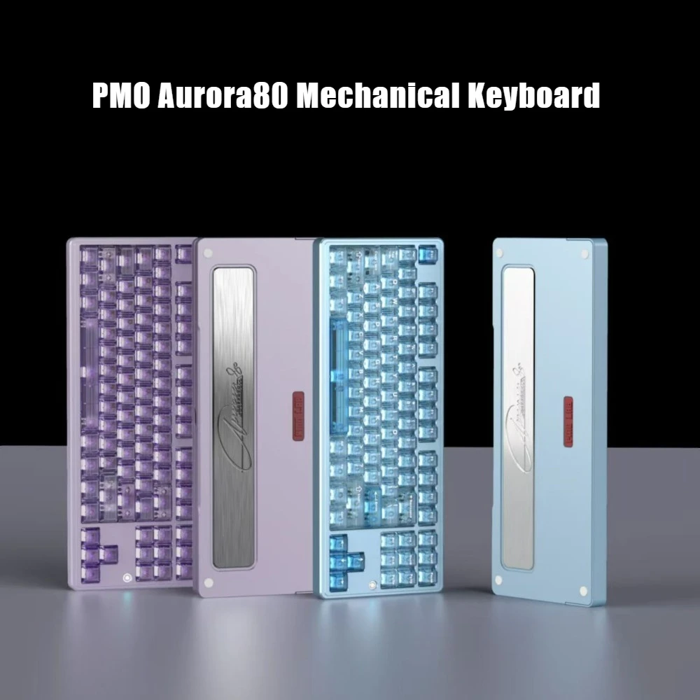 PMO Aurora80 Механическая клавиатура 2,4 г Беспроводная трехрежимная пользовательская прокладка Алюминиевый корпус RGB Vibe Механическая клавиатура для офисных игр
PMO Aurora80 Механическая клавиатура 2,4 г Беспроводная трехрежимная пользовательская прокладка Алюминиевый корпус RGB Vibe Механическая клавиатура для офисных игр