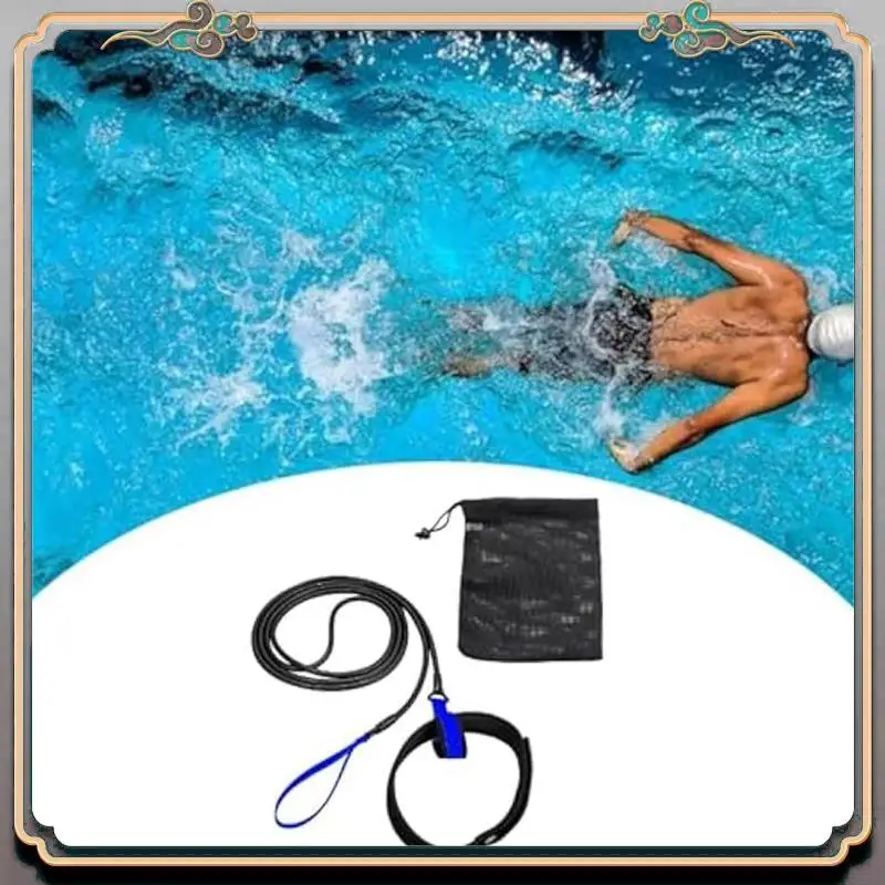 Durable Swim Resistance Belt, Swim Tether Stationary Swimming, Sturdy Training Leash, Resistance Band, Swim Bungee Training Belt
Durable Swim Resistance Belt, Swim Tether Stationary Swimming, Sturdy Training Leash, Resistance Band, Swim Bungee Training Belt