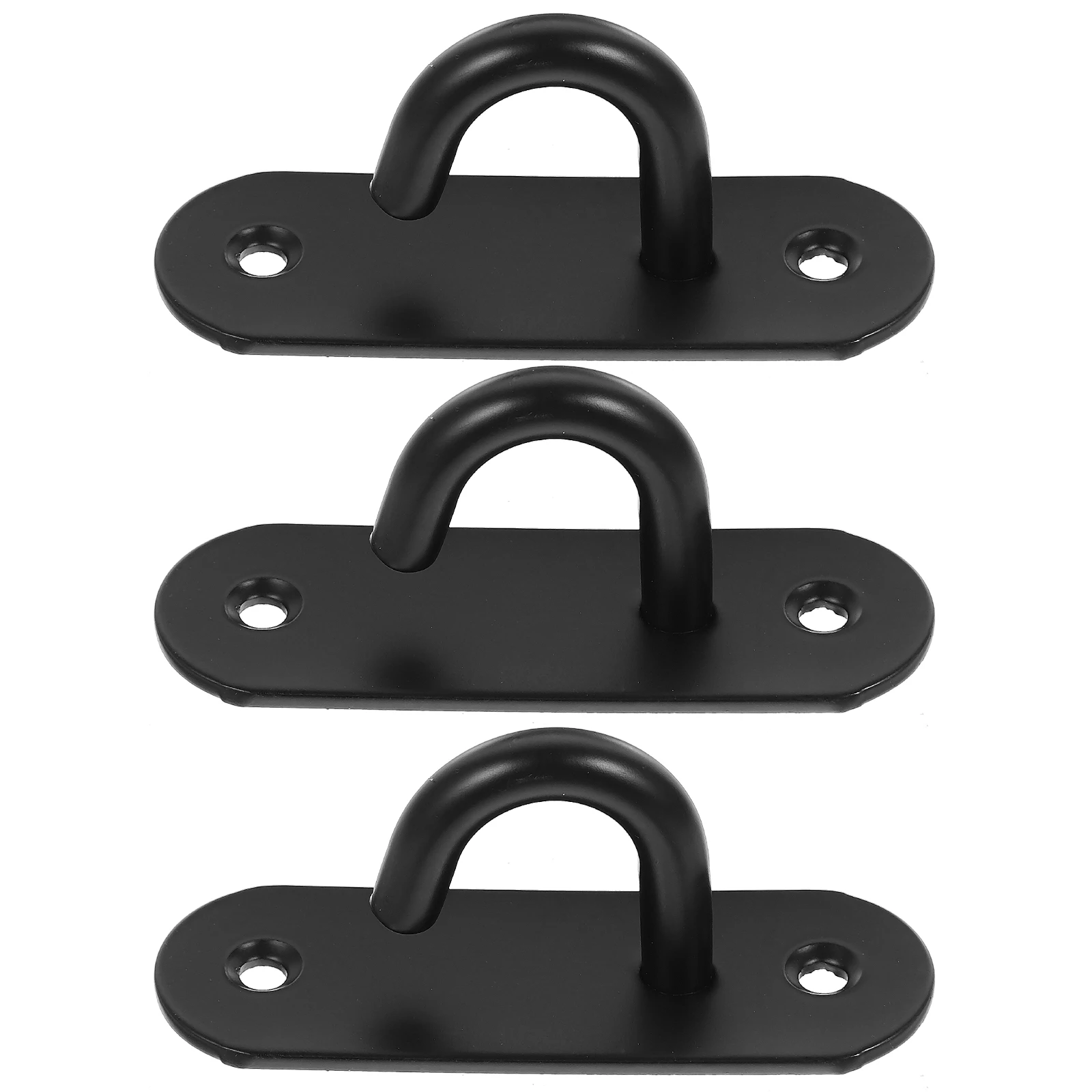 3Pcs Wall-mounted Exercise Anchor Hooks Black Large Opening Durable Stainless Steel Resistance Bands Rack Fitness Gym Equipment
3Pcs Wall-mounted Exercise Anchor Hooks Black Large Opening Durable Stainless Steel Resistance Bands Rack Fitness Gym Equipment