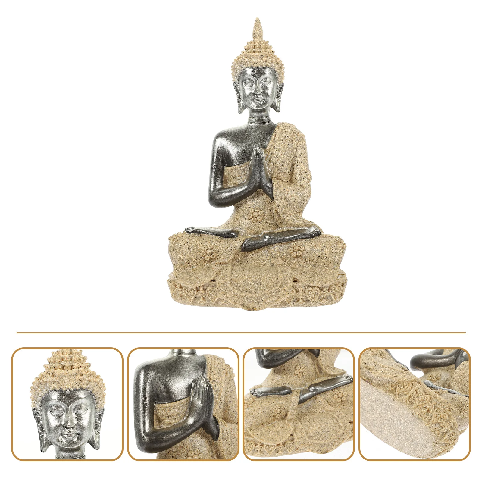 Zen Style Resin Sitting Buddha Aquarium Decor Fish Tank Ornament High End Material Sturdy Comfortable Touch Focal Point
Zen Style Resin Sitting Buddha Aquarium Decor Fish Tank Ornament High End Material Sturdy Comfortable Touch Focal Point
