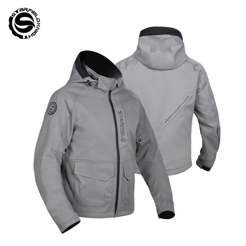 Star Field Knight Grey Motorcycle Jacket Summer New Riding Clothes Water-resistant Fabric With CE Protective Gears Accessories
Star Field Knight Grey Motorcycle Jacket Summer New Riding Clothes Water-resistant Fabric With CE Protective Gears Accessories