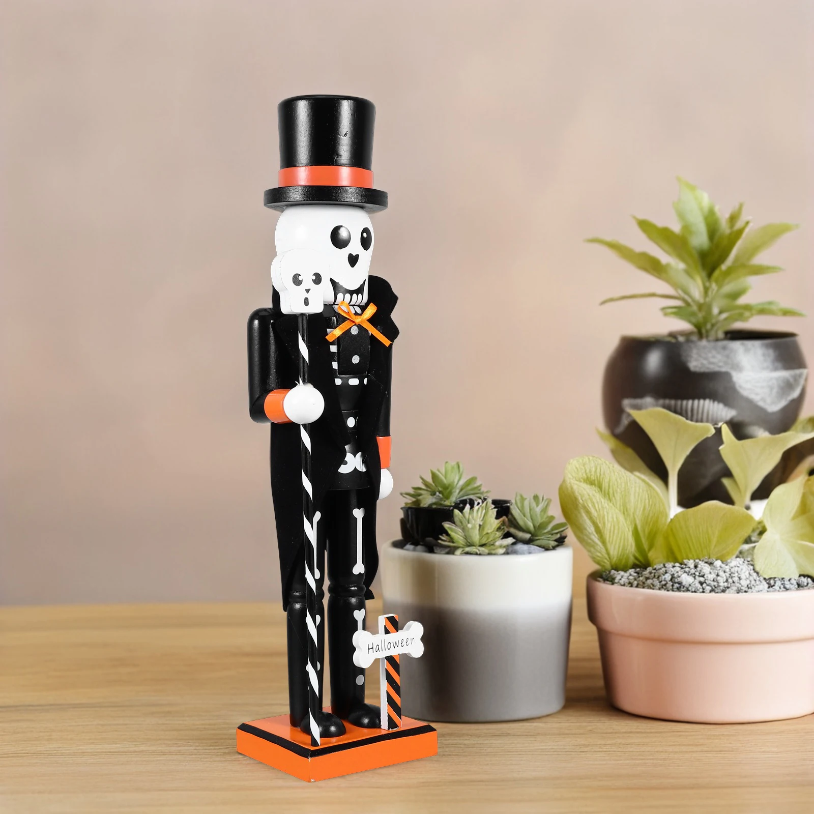 Halloween Nutcracker Party Favors Toys Table Decor Wooden Mens Skull Ornaments Baby Supplies
Halloween Nutcracker Party Favors Toys Table Decor Wooden Mens Skull Ornaments Baby Supplies