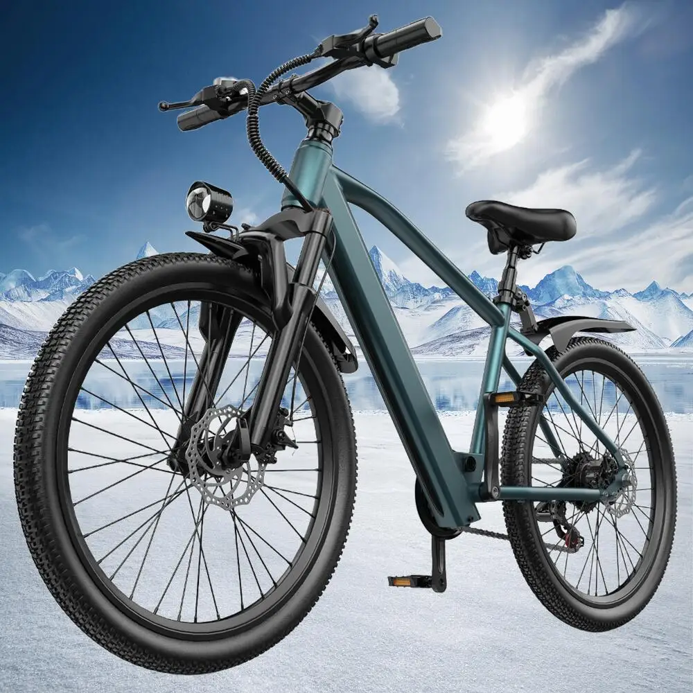 26" 24" Electric Motorcycles Mountain Bike For Adults With 500W Powerful Motor 36V 374Wh/468Wh Battery, Up To 30 Miles 21 Speed
26" 24" Electric Motorcycles Mountain Bike For Adults With 500W Powerful Motor 36V 374Wh/468Wh Battery, Up To 30 Miles 21 Speed