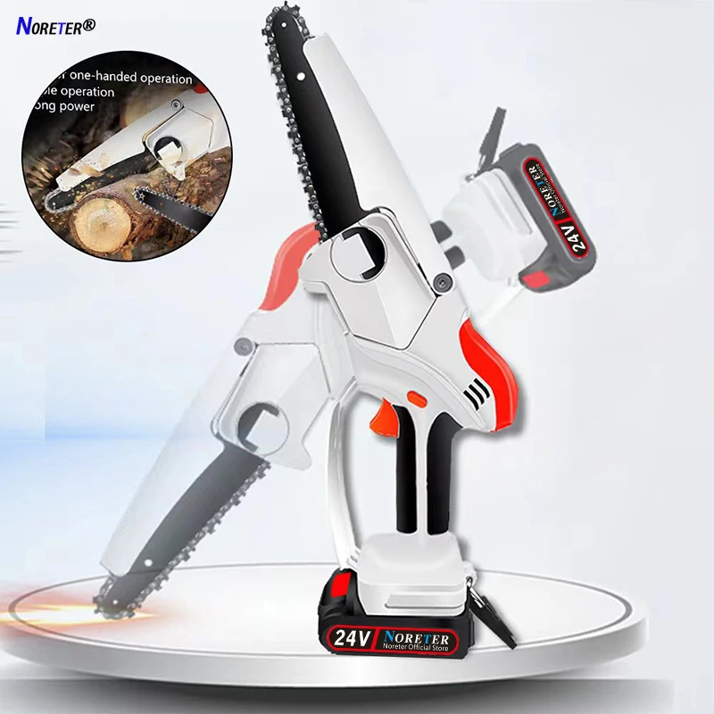 Mini Chain Saw Orchard Chopping Tree Pruning Branch Household Logging Rechargeable Lithium Battery Chain Saw Power Tools
Mini Chain Saw Orchard Chopping Tree Pruning Branch Household Logging Rechargeable Lithium Battery Chain Saw Power Tools