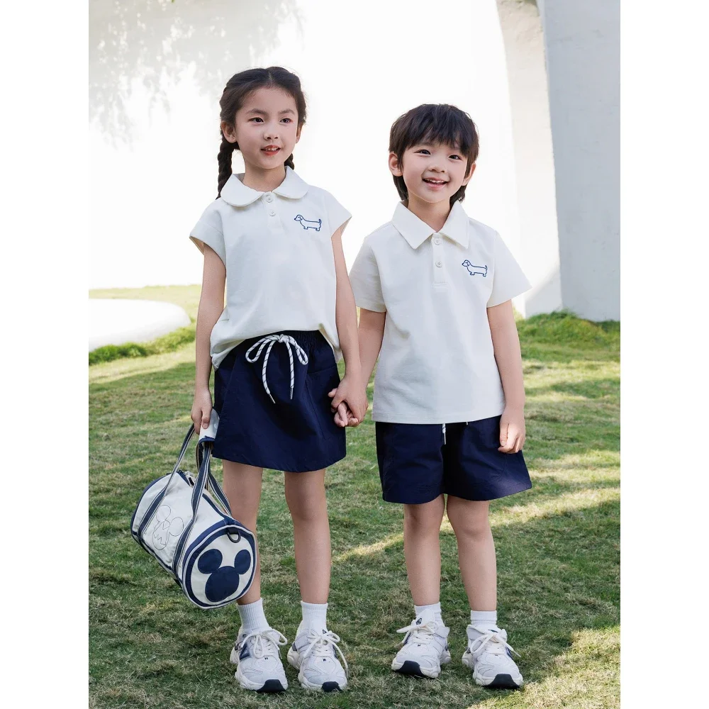2026 Summer Family Matching Outfits Embroidered Polo Shirt & Skirt/Shorts Set Casual Family Wear for Mom Dad Kids Soft Cotton
2026 Summer Family Matching Outfits Embroidered Polo Shirt & Skirt/Shorts Set Casual Family Wear for Mom Dad Kids Soft Cotton