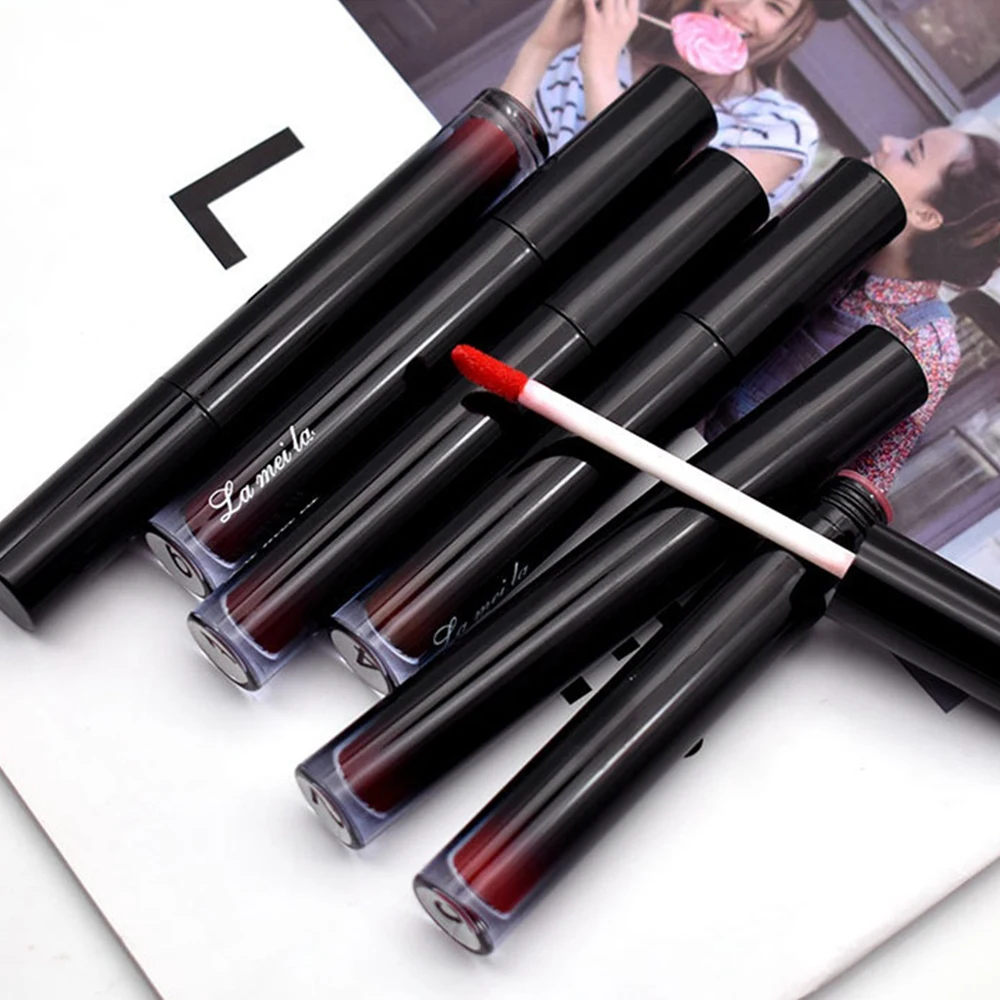 6 Colors Matte Velvet Liquid Lipstick Waterproof Long Lasting Moistur Red Lip Gloss Non-stick Cup Lip Glaze Makeup Cosmetics
6 Colors Matte Velvet Liquid Lipstick Waterproof Long Lasting Moistur Red Lip Gloss Non-stick Cup Lip Glaze Makeup Cosmetics
