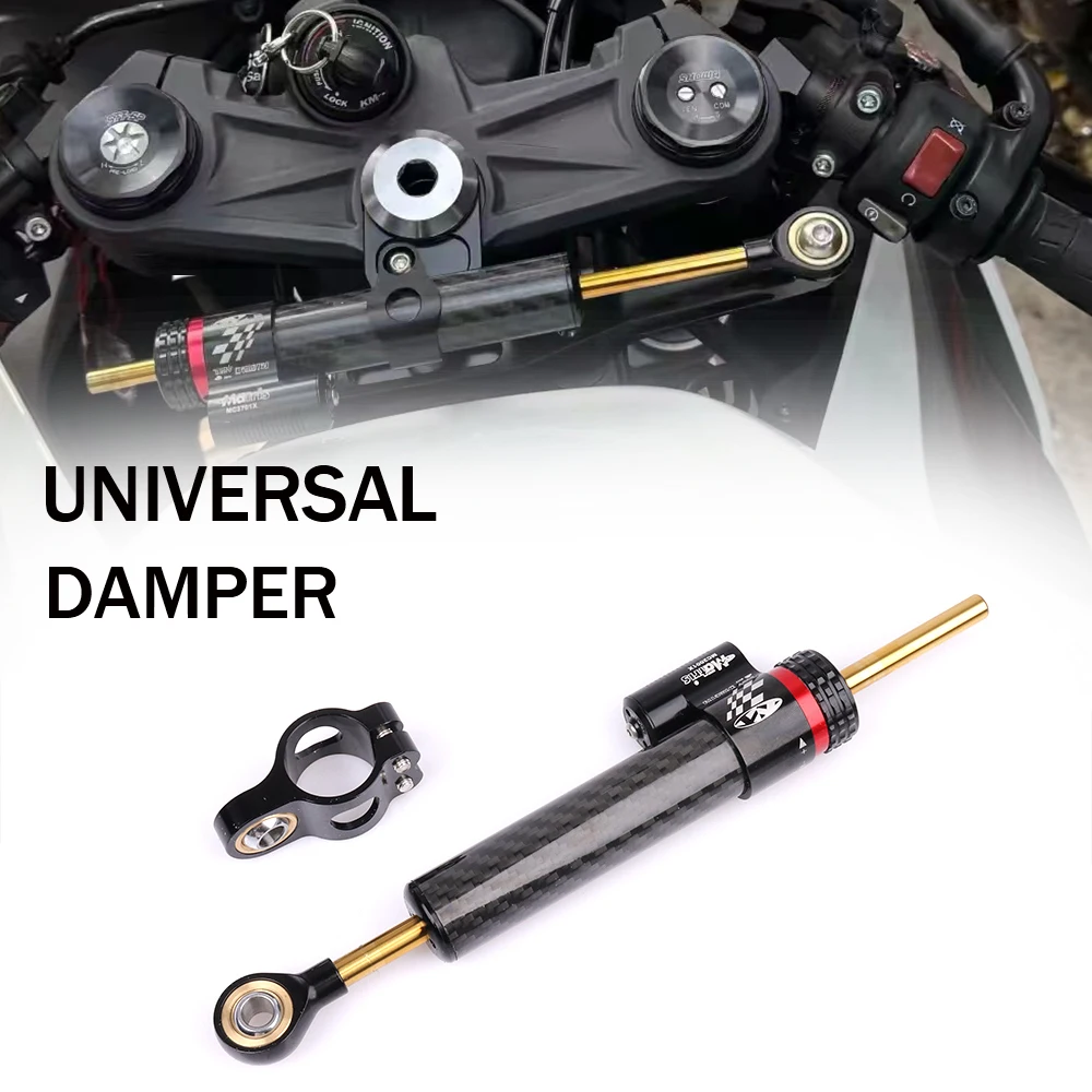 252mm 342mm Motorcycle Universal Damper Stabilizer Adjustable Carbon Fiber For YAMAHA MT10 MT07 MT09 ZX6R YZF R6 CBR650R CB1000R
252mm 342mm Motorcycle Universal Damper Stabilizer Adjustable Carbon Fiber For YAMAHA MT10 MT07 MT09 ZX6R YZF R6 CBR650R CB1000R