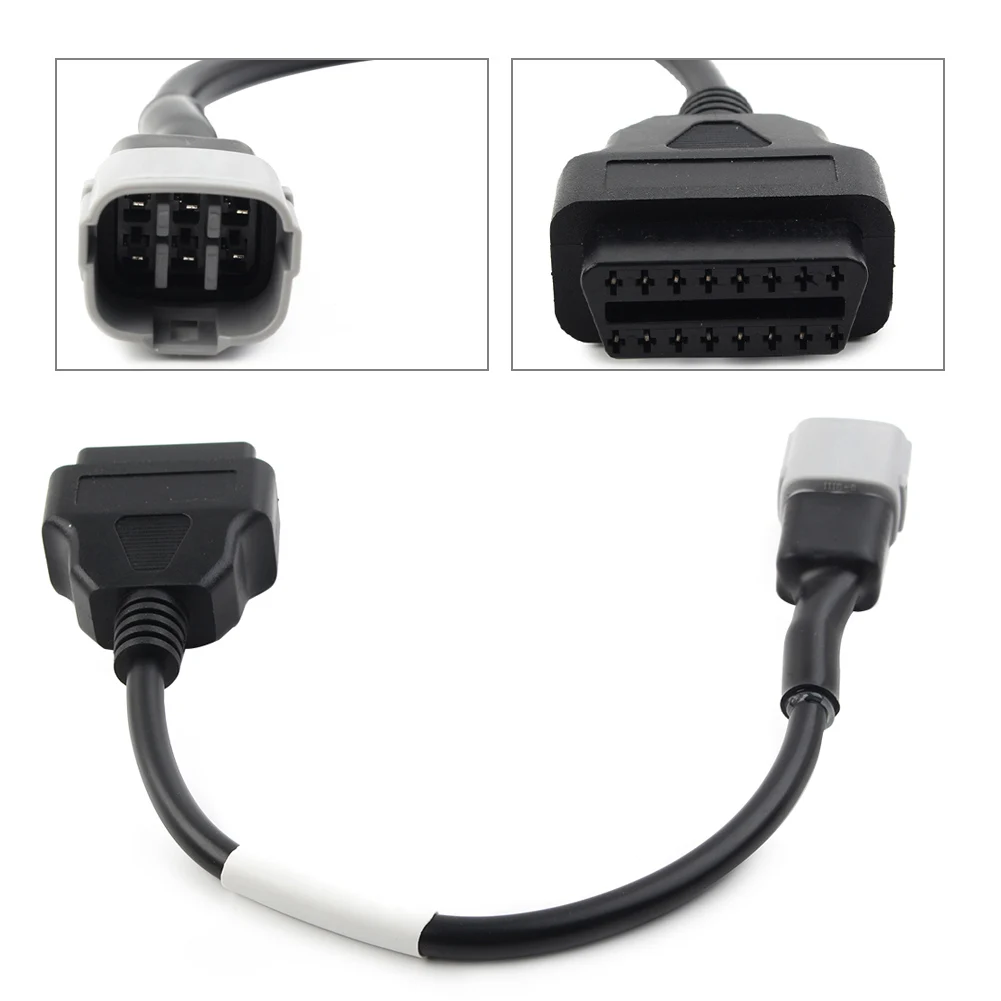 Мотоциклетный 6-контактный адаптер OBD2 для чтения кодов, кабельный разъем для Suzuki Диагностика мотоциклов 1000 R 2017-up SV 650 2018 и выше
Мотоциклетный 6-контактный адаптер OBD2 для чтения кодов, кабельный разъем для Suzuki Диагностика мотоциклов 1000 R 2017-up SV 650 2018 и выше