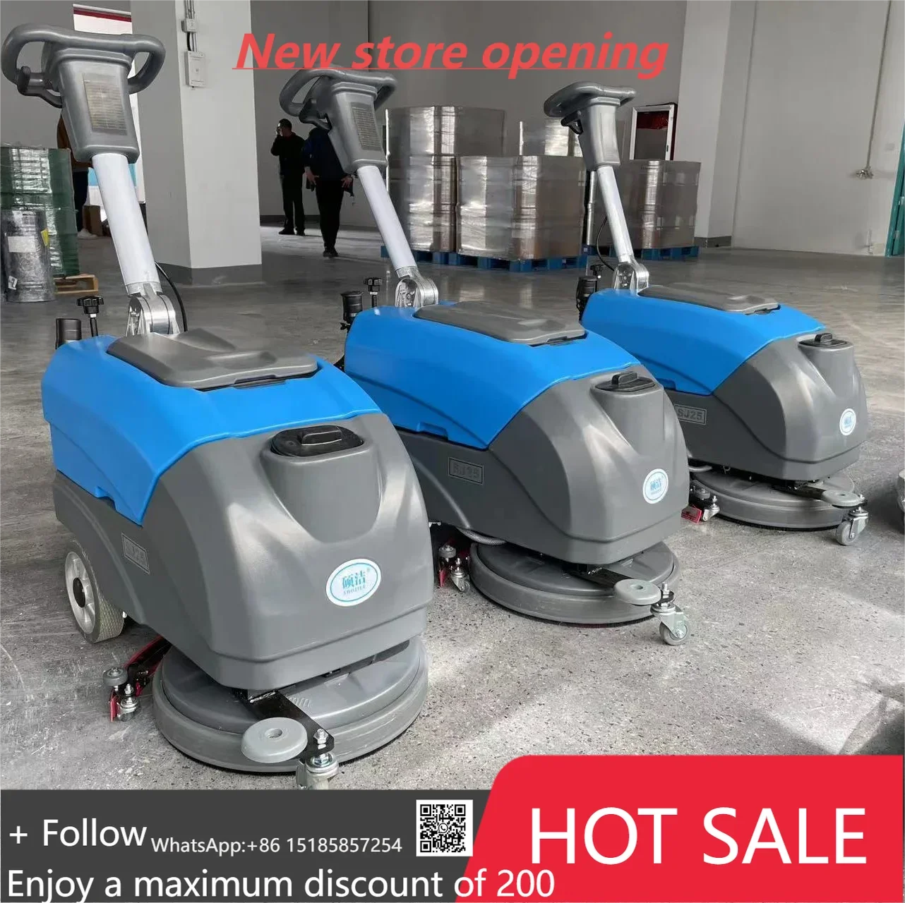 Factory More Powerful Walk Behind Scrubbing Machine Floor Scrubber
Factory More Powerful Walk Behind Scrubbing Machine Floor Scrubber