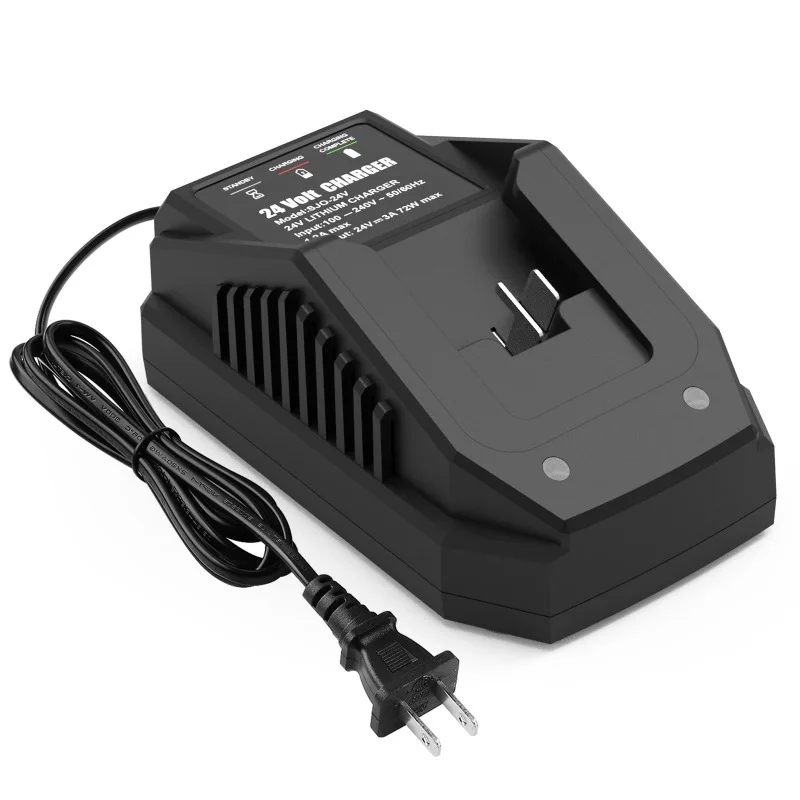 Portable Lithium Battery Fast Charger Compatible with For SNOW JOE 24V Lithium Batteries Fast-charging Dock Replacement Charger
Portable Lithium Battery Fast Charger Compatible with For SNOW JOE 24V Lithium Batteries Fast-charging Dock Replacement Charger