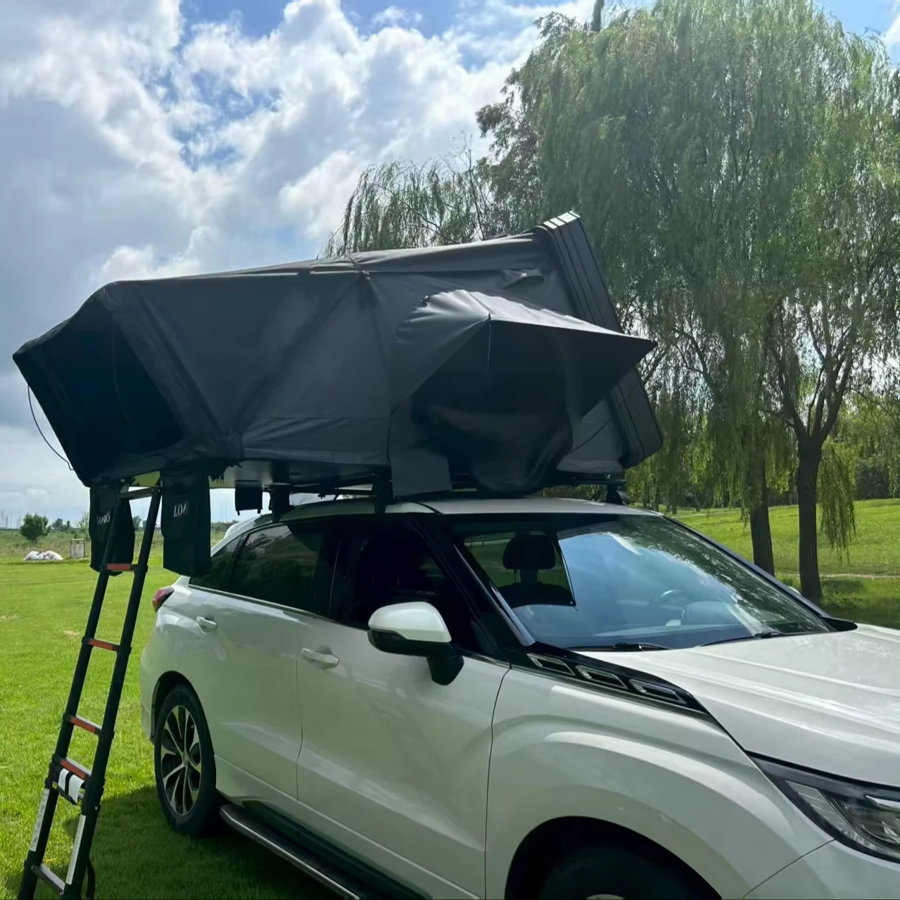 Camping SUV Car Rooftop Tent Automatic Side Open 4 Person Abs Hard Shell Roof Top Tent
Camping SUV Car Rooftop Tent Automatic Side Open 4 Person Abs Hard Shell Roof Top Tent