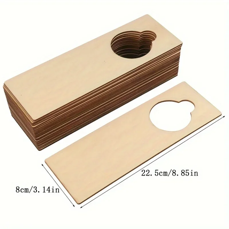 2026 Latest Models Top Quality 10/20PCS Unfinished Wooden Door Hook Signs Blank DIY Crafts Christmas Home Hotel Office Decor
2026 Latest Models Top Quality 10/20PCS Unfinished Wooden Door Hook Signs Blank DIY Crafts Christmas Home Hotel Office Decor