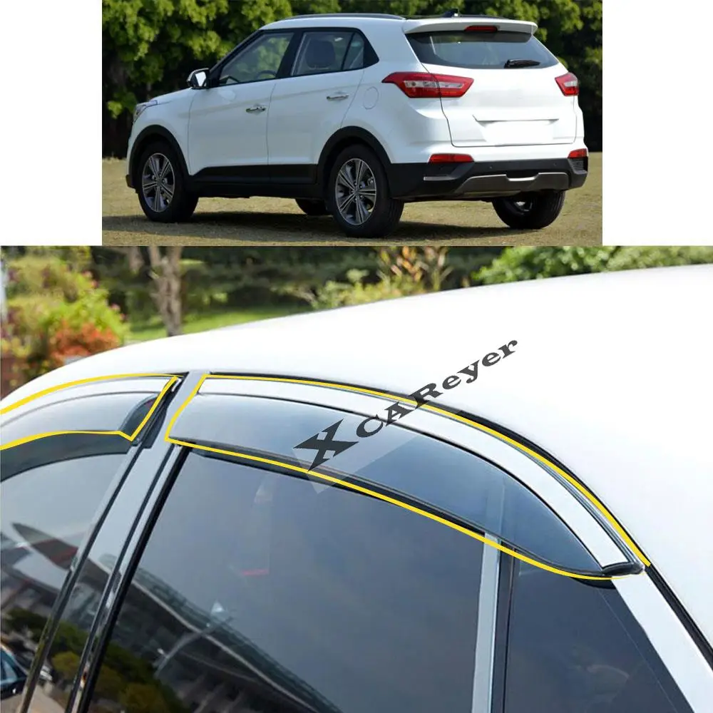 Для HYUNDAI Ix25 2014 2015 2016 2017 2018 2019 наклейка для стайлинга кузова автомобиля пластиковое оконное стекло ветрозащитный козырек от дождя/солнца вентиляционная часть
Для HYUNDAI Ix25 2014 2015 2016 2017 2018 2019 наклейка для стайлинга кузова автомобиля пластиковое оконное стекло ветрозащитный козырек от дождя/солнца вентиляционная часть