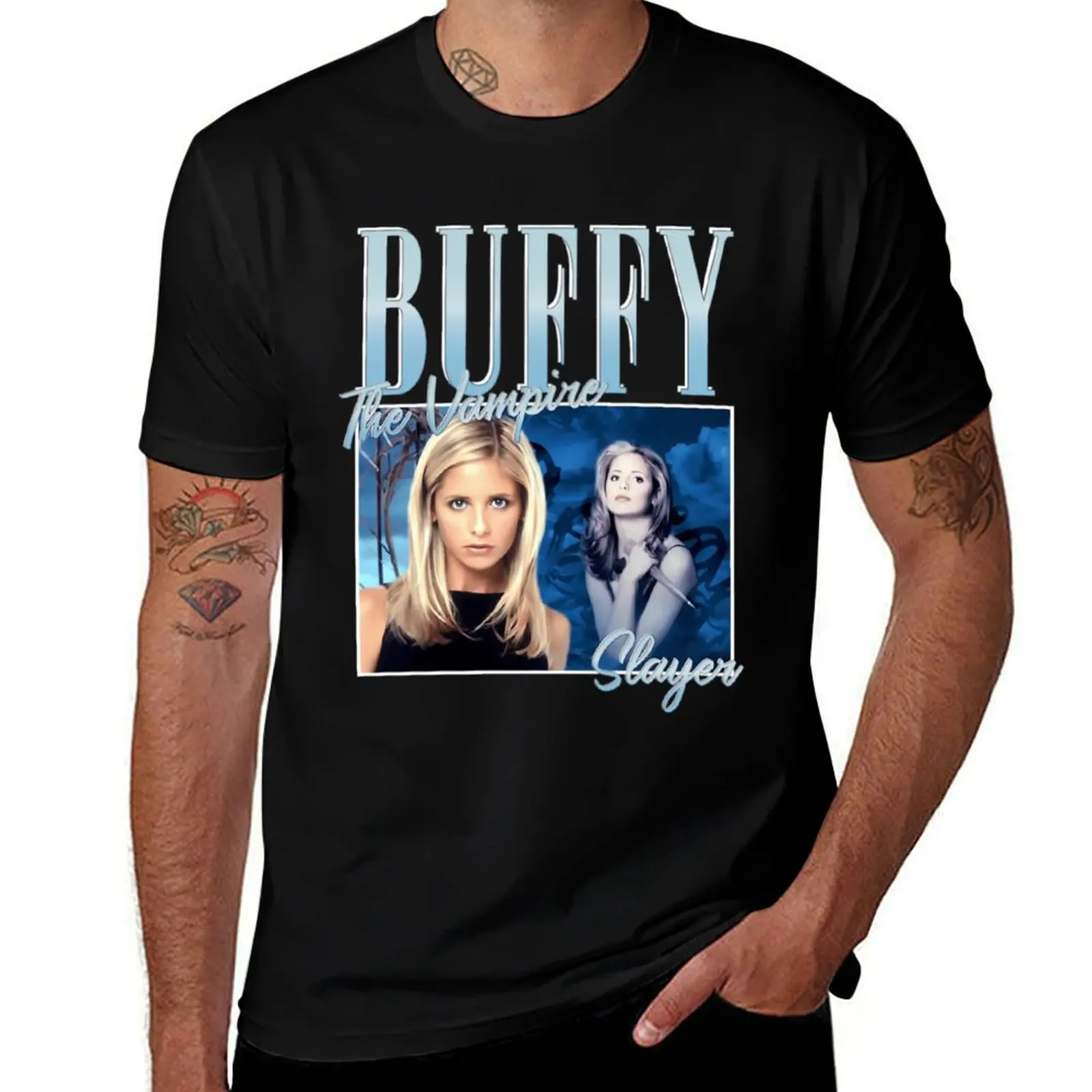 Buffy the Vampire Slayer T-Shirt designer shirts animal prinfor boys anime clothes oversize t-shirts man mens fashion
Buffy the Vampire Slayer T-Shirt designer shirts animal prinfor boys anime clothes oversize t-shirts man mens fashion