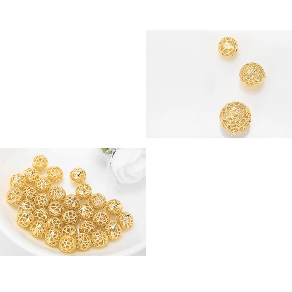 10Pcs Gold Plated 12Mm Hollow Round Beads Unique Chic Design for DIY Bracelet Necklace Jewelry Making Stringing Craft
10Pcs Gold Plated 12Mm Hollow Round Beads Unique Chic Design for DIY Bracelet Necklace Jewelry Making Stringing Craft