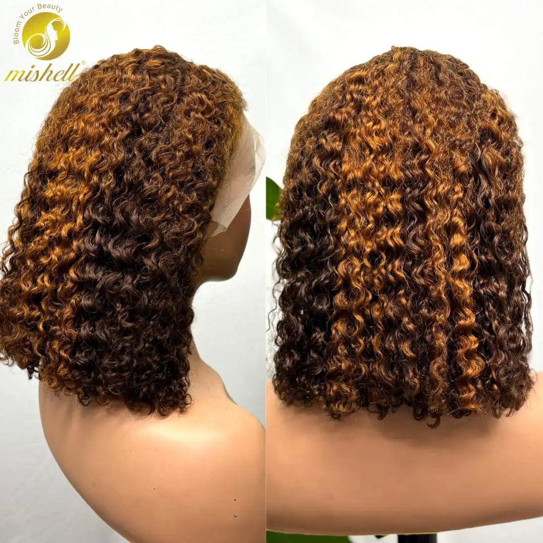 13x4 Lace Frontal 4/30 Highlight Water Wave Human Hair Wigs 250 Density Short Deep Wave Curly Bob Wig for Women PrePlucked Remy
13x4 Lace Frontal 4/30 Highlight Water Wave Human Hair Wigs 250 Density Short Deep Wave Curly Bob Wig for Women PrePlucked Remy