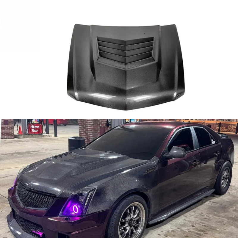 Suitable for 2008-2012 Cadillac CTS-V Style Carbon Fiber Front Engine Hood Bonnet
Suitable for 2008-2012 Cadillac CTS-V Style Carbon Fiber Front Engine Hood Bonnet