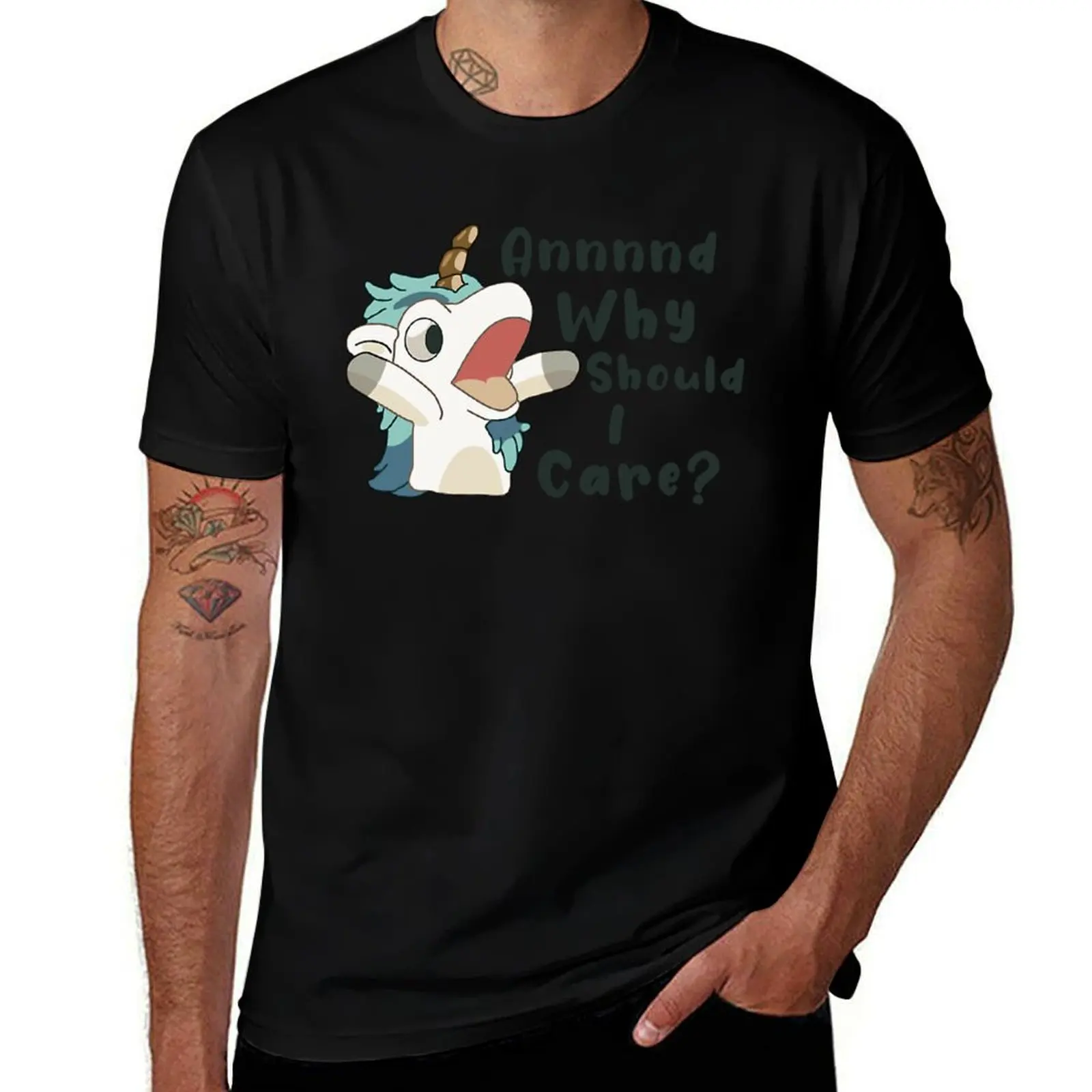 And Why Should I Care Funny Unicorn T-Shirt Soft Casual Short Sleeve Cotton Tee
And Why Should I Care Funny Unicorn T-Shirt Soft Casual Short Sleeve Cotton Tee