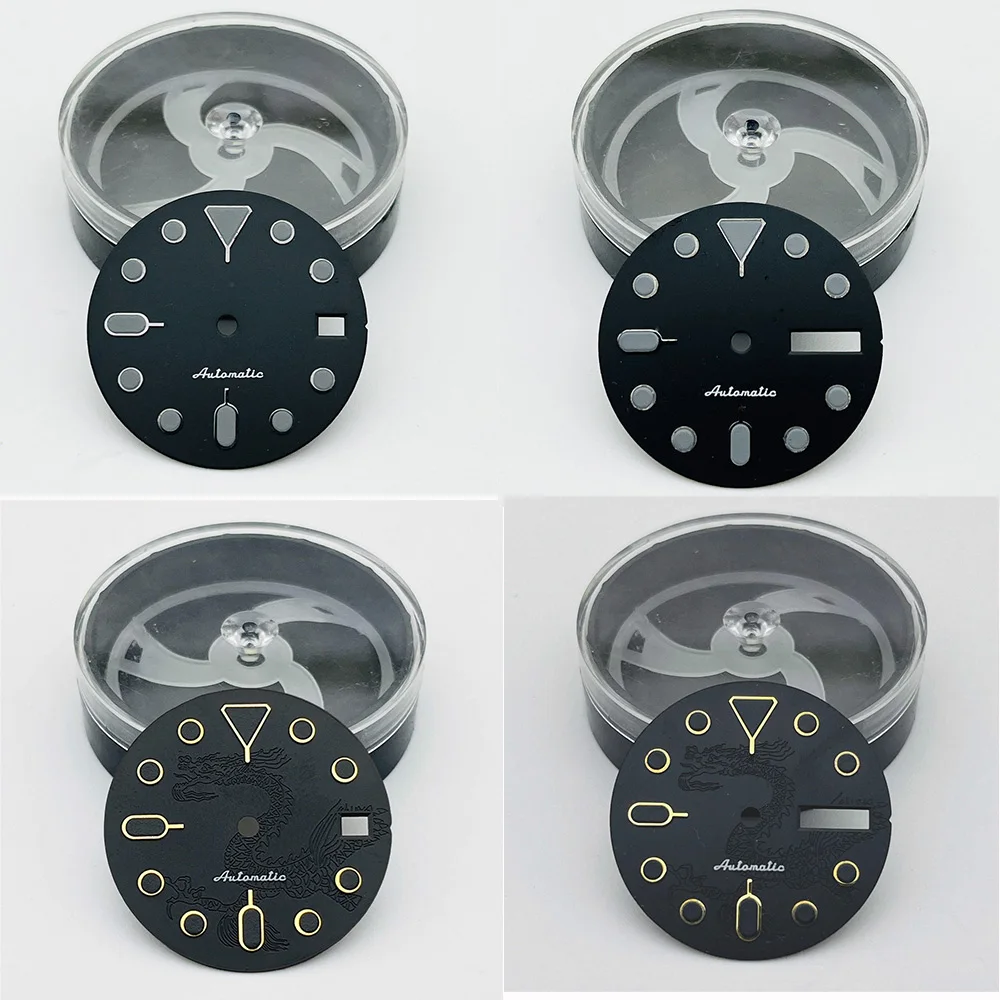 Dragon Shaped NH35 Dial 28.5mm Watch Dial Fit For NH35 NH36 Movement SPRD Turtle Tuna Samurai SKX007 Watch Case Dial Surface
Dragon Shaped NH35 Dial 28.5mm Watch Dial Fit For NH35 NH36 Movement SPRD Turtle Tuna Samurai SKX007 Watch Case Dial Surface