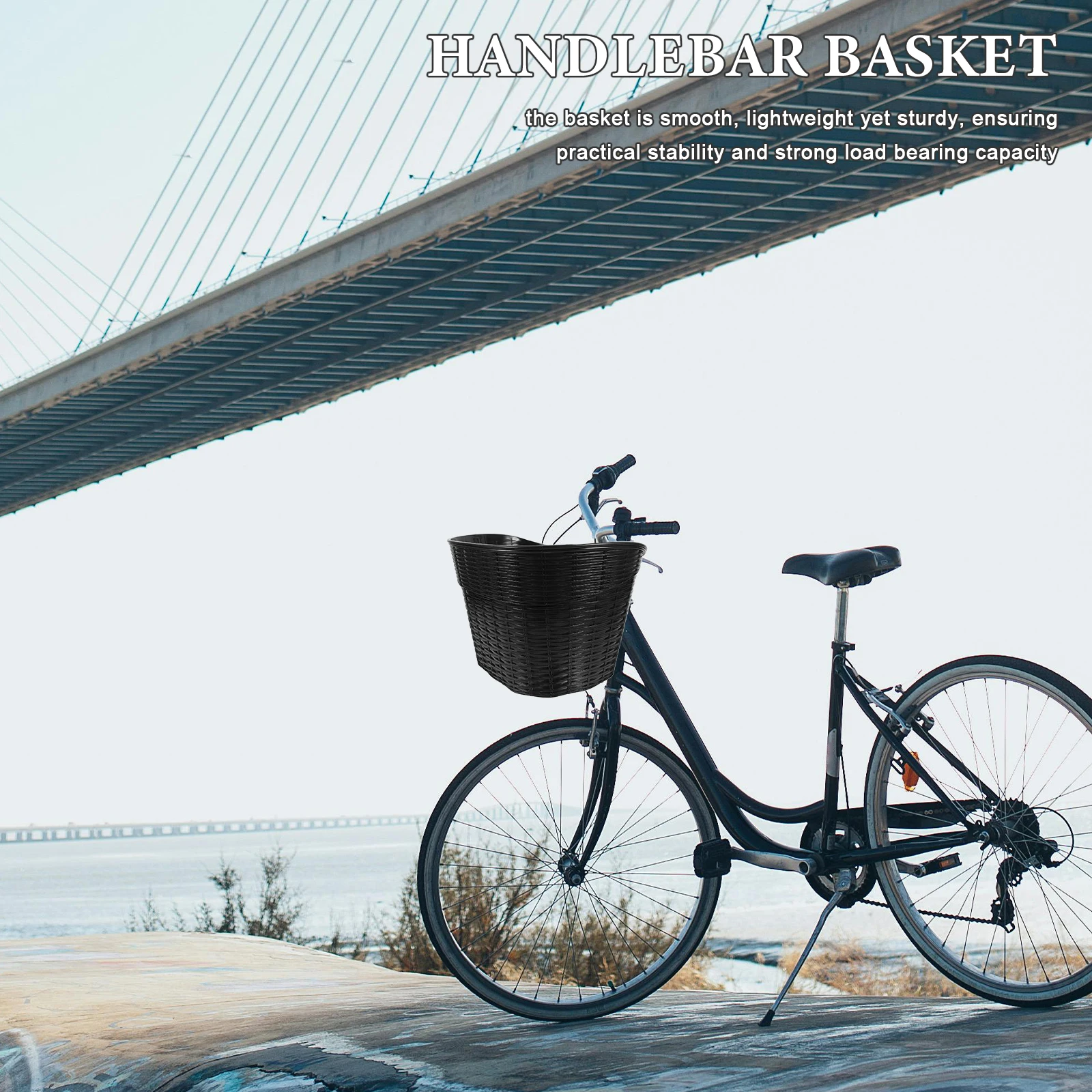 Front Bicycle Basket For Electric Bikes Vintage Style Pp Material Lightweight Durable Spacious Universal Fit Practical Bike
Front Bicycle Basket For Electric Bikes Vintage Style Pp Material Lightweight Durable Spacious Universal Fit Practical Bike